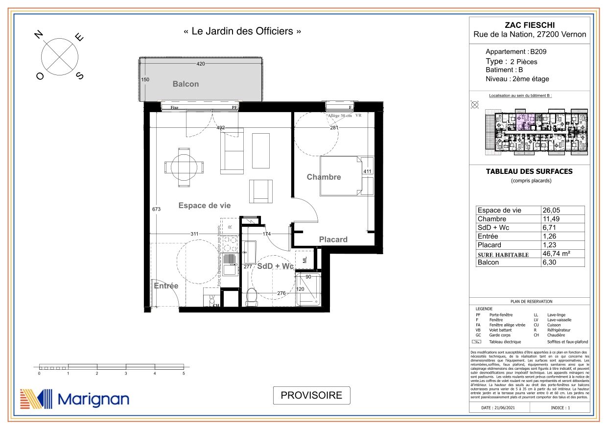 Le Jardin des Officiers - T2