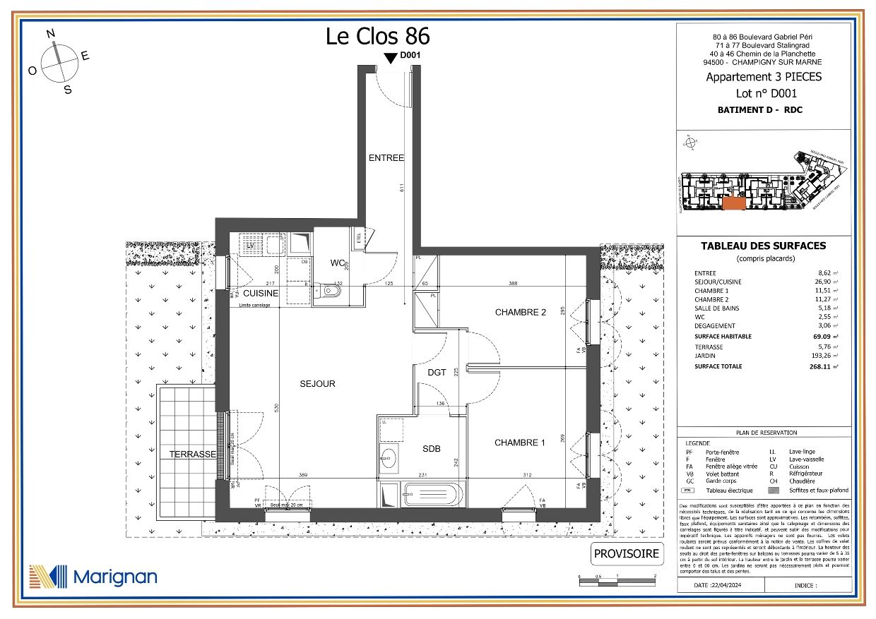 Le Clos 86 - T3