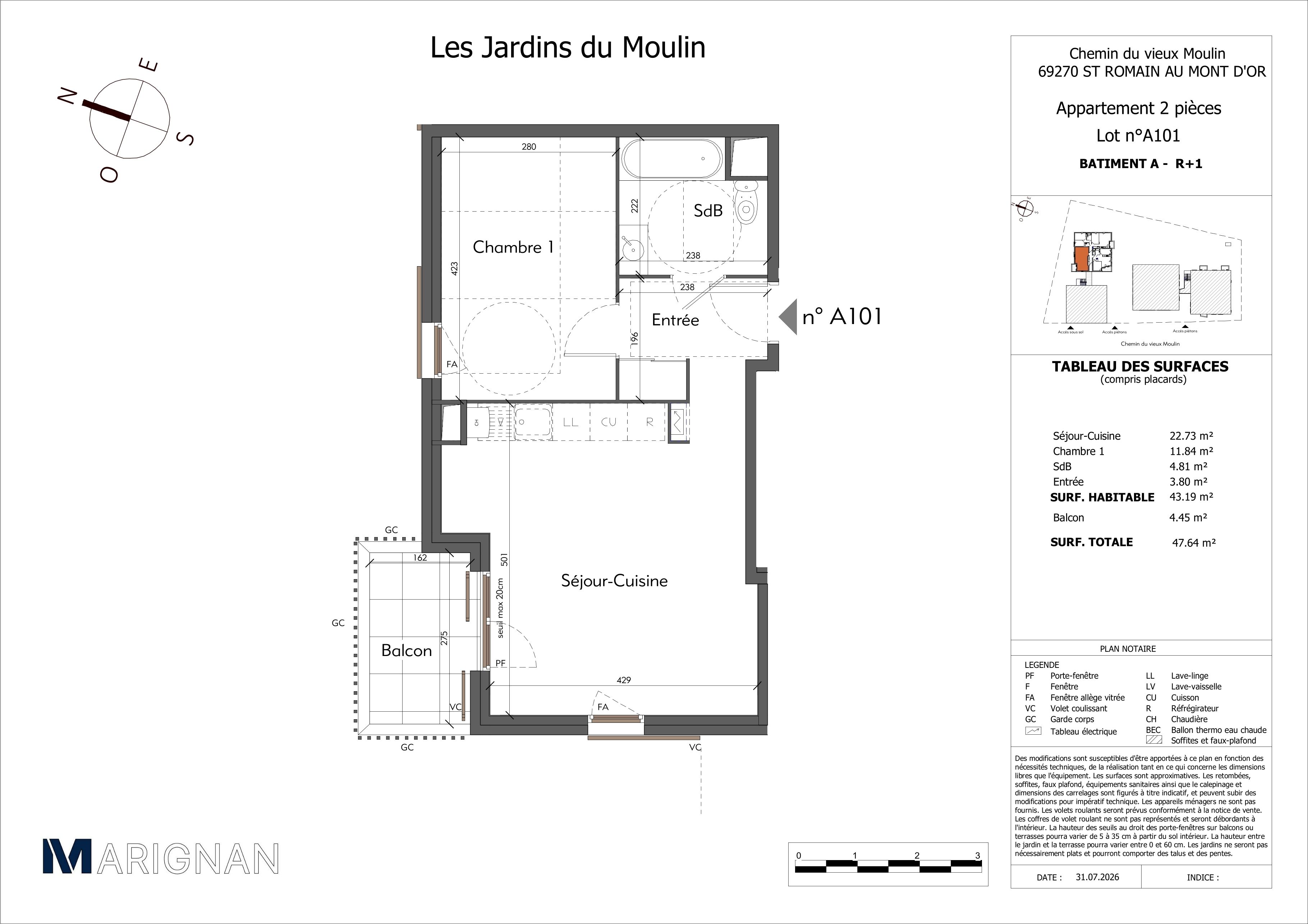 Les Jardins du Moulin - T2