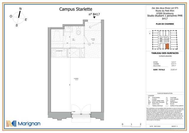 Plan lokalu B417