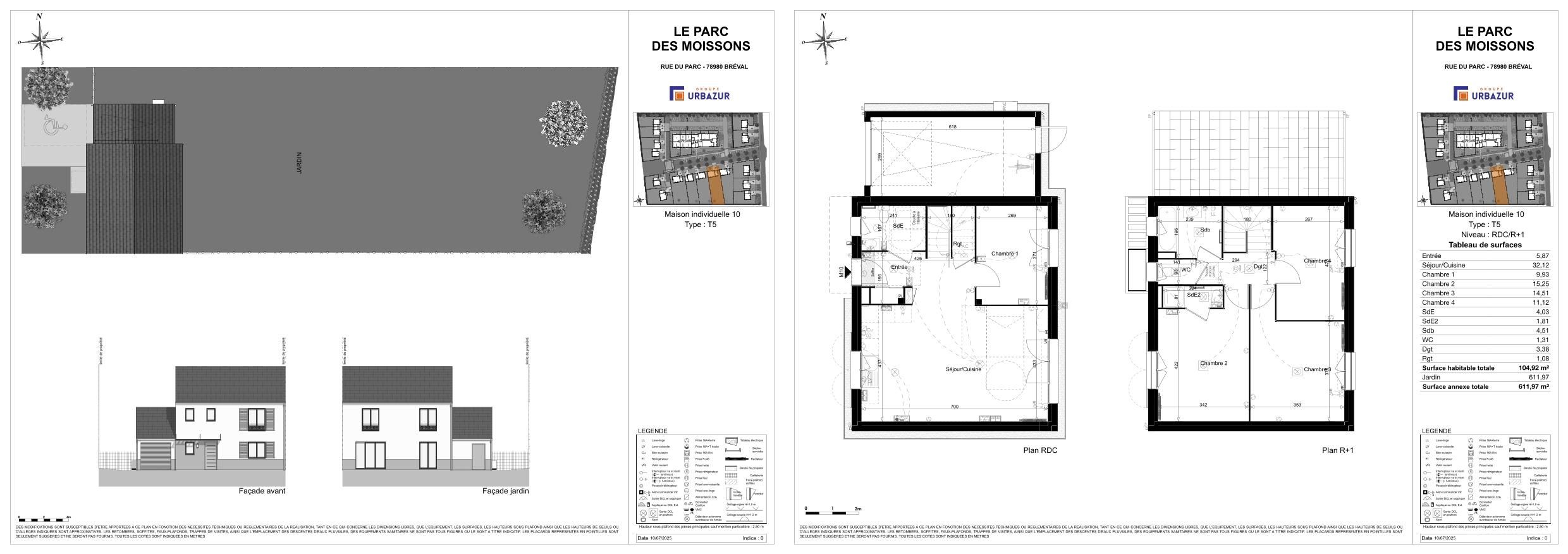 LE PARC DES MOISSONS - T5