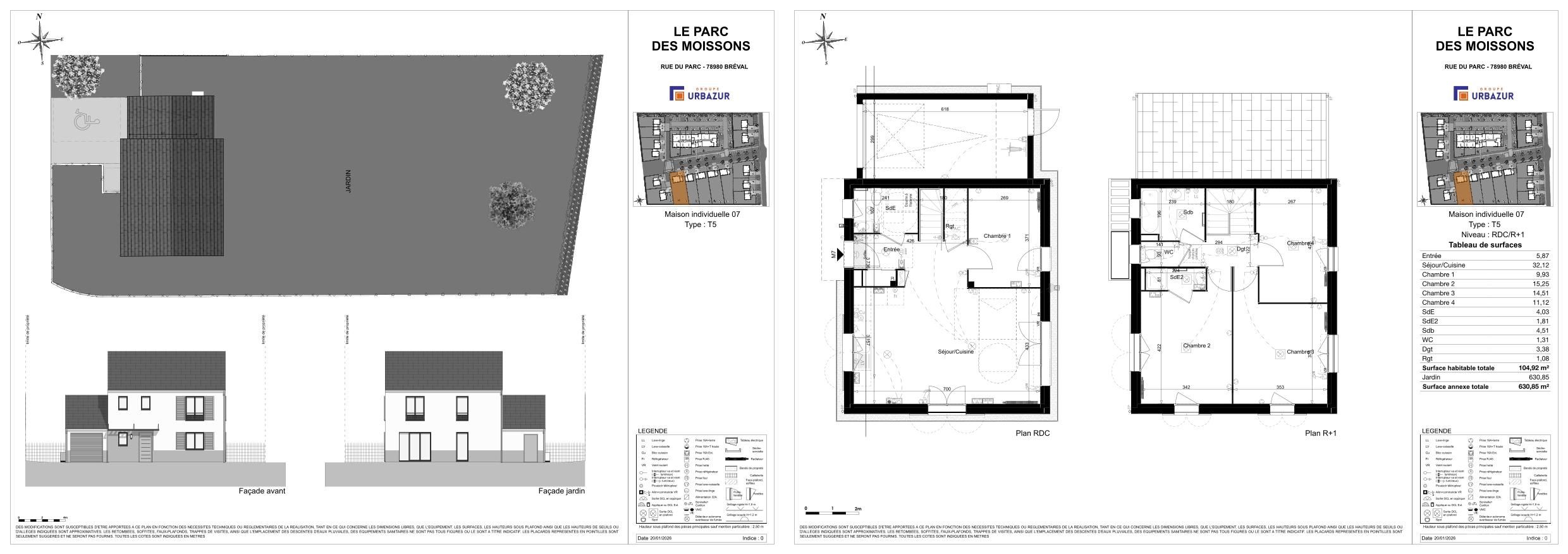 LE PARC DES MOISSONS - T5
