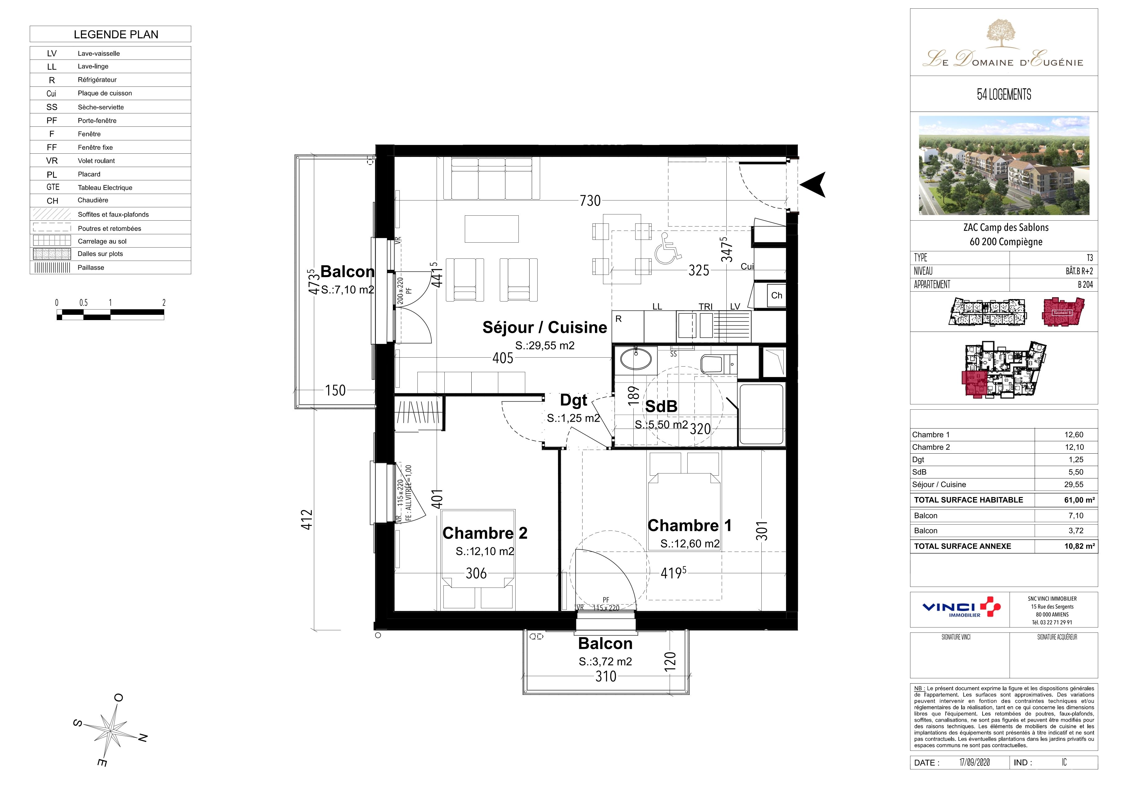 Plan du lot 2914