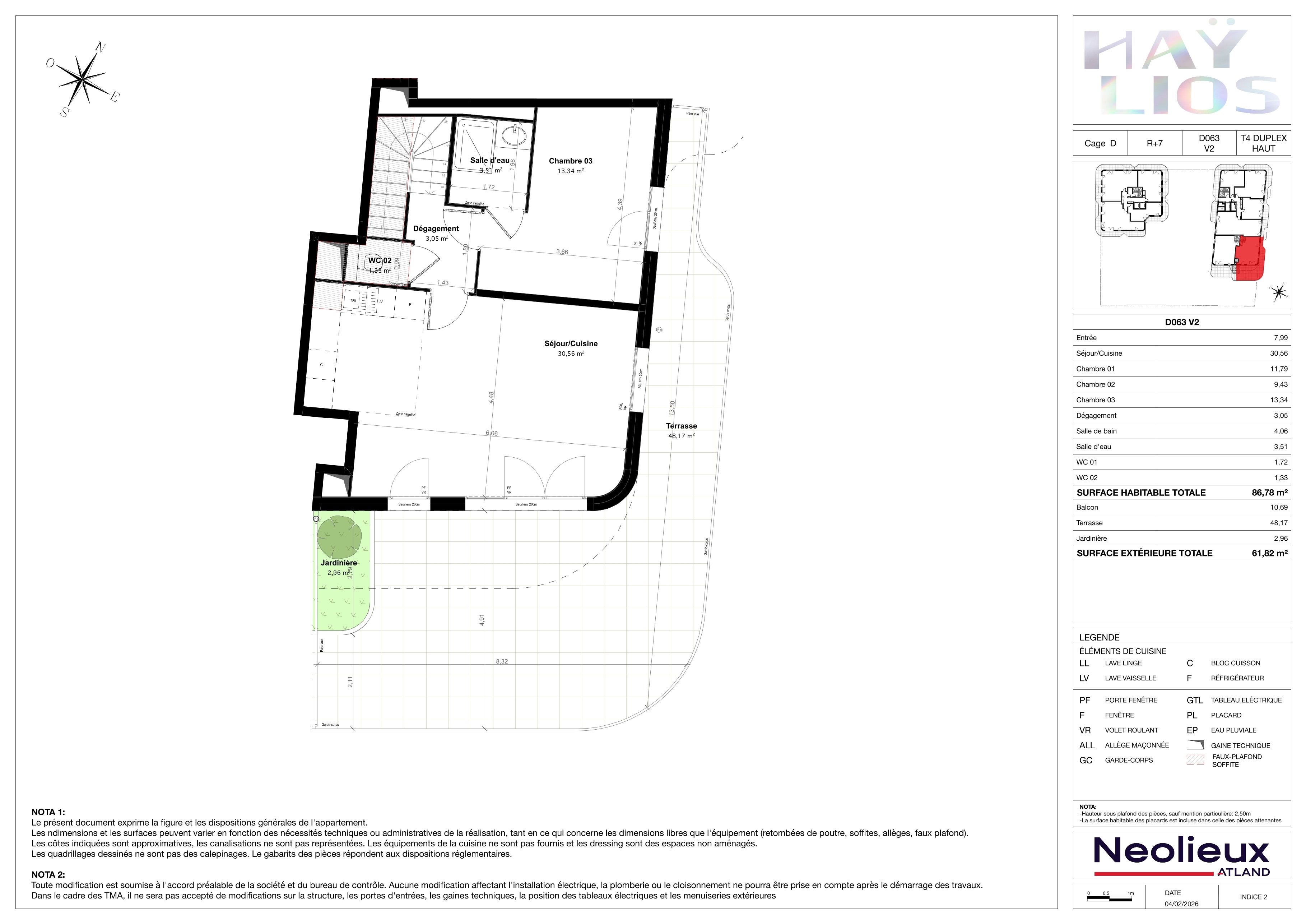 Plan du logement