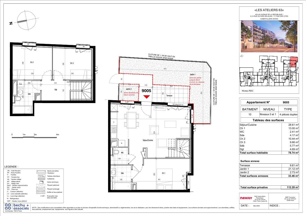Plan du logement