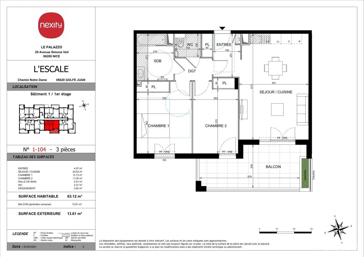Plan du logement