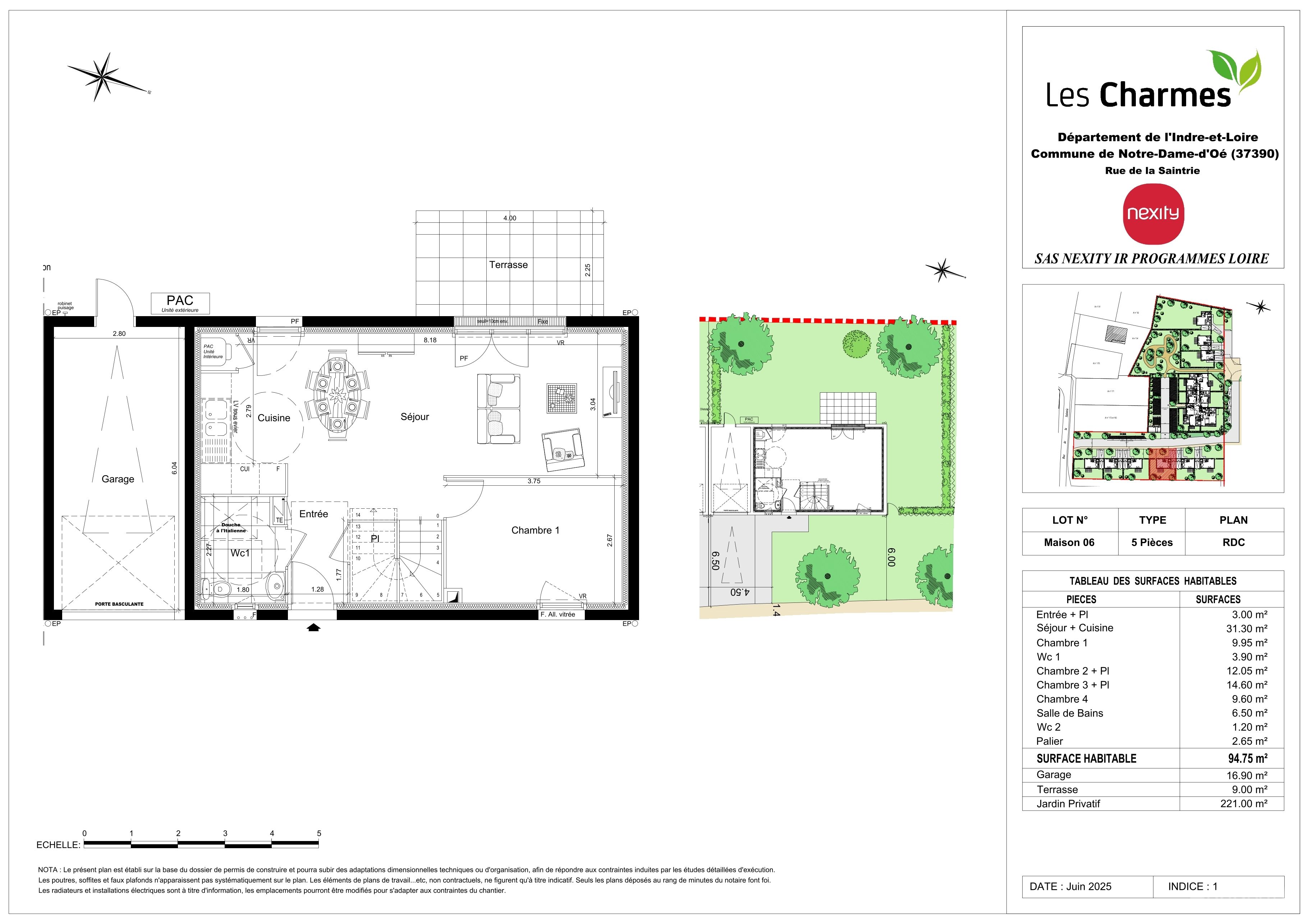 Plan du logement