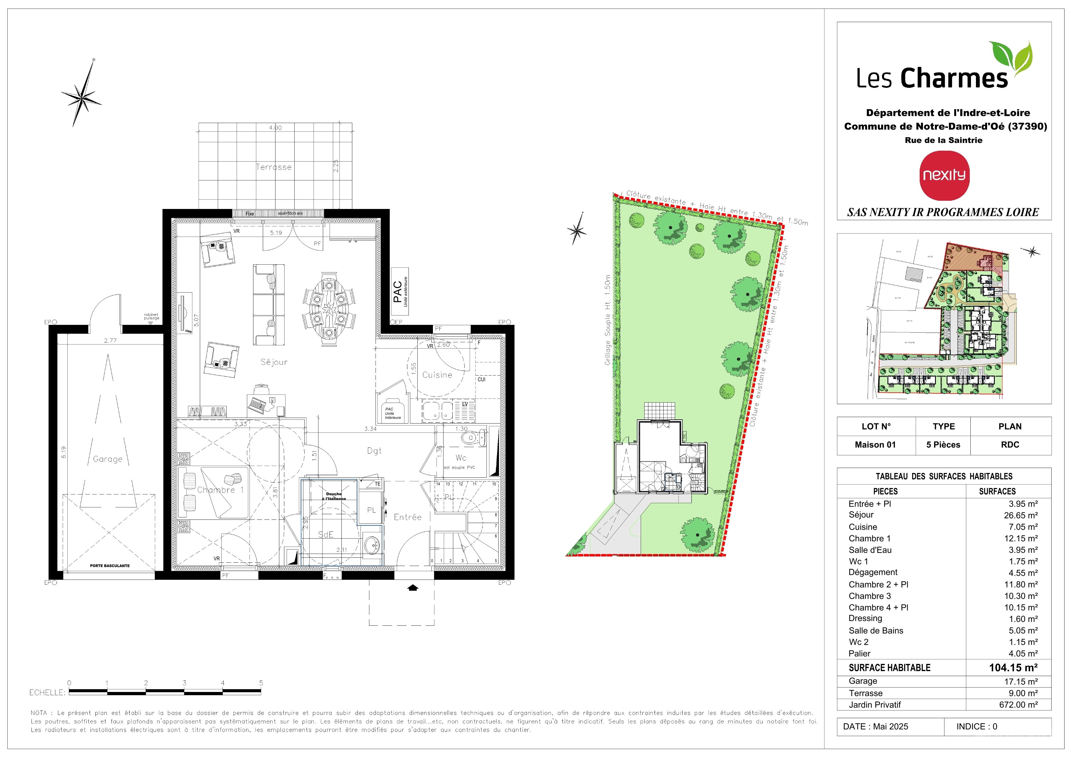 Plan du logement