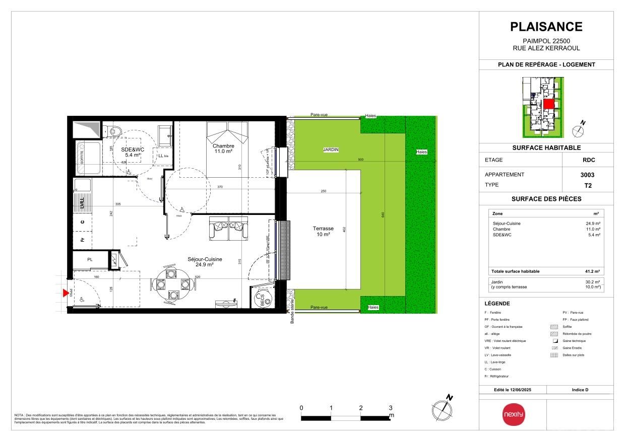 Plan du logement