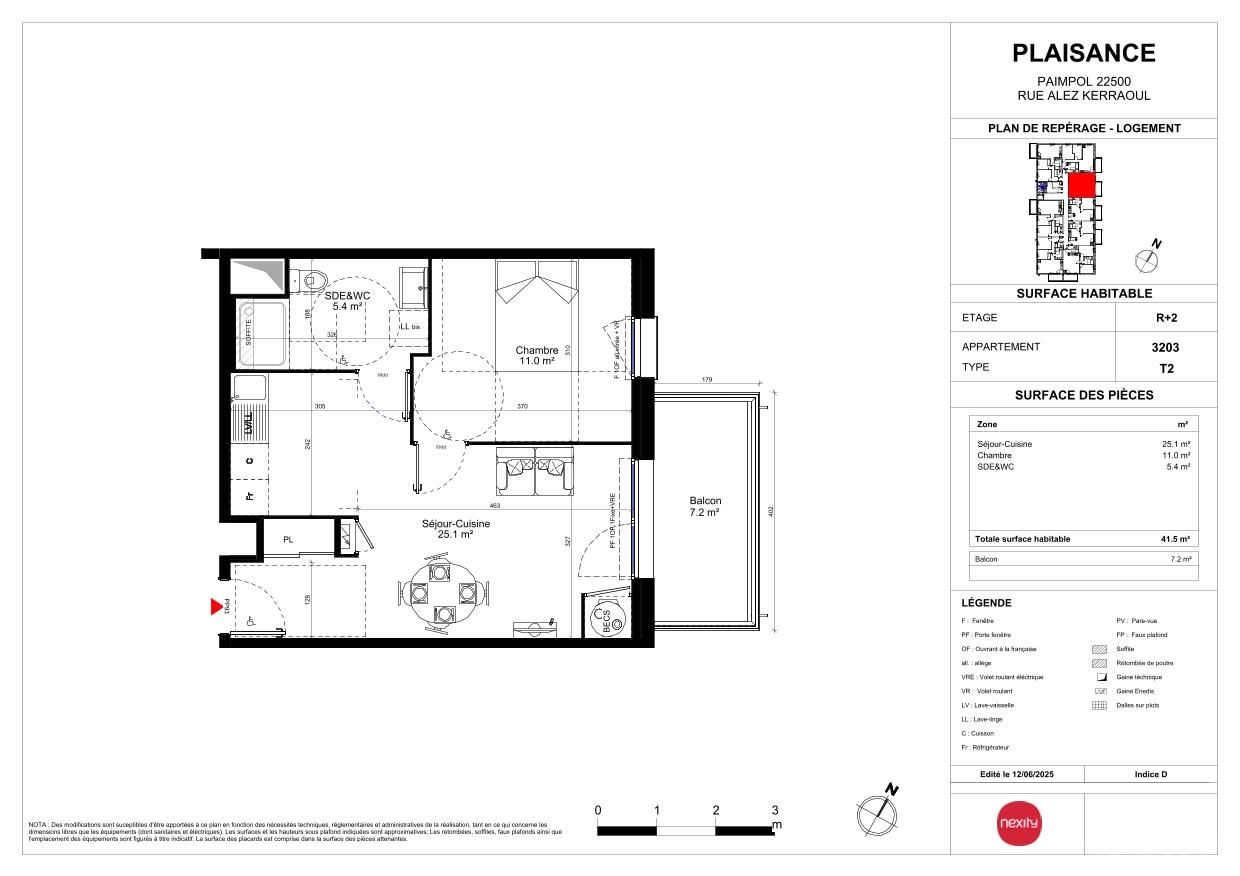 Plan du logement