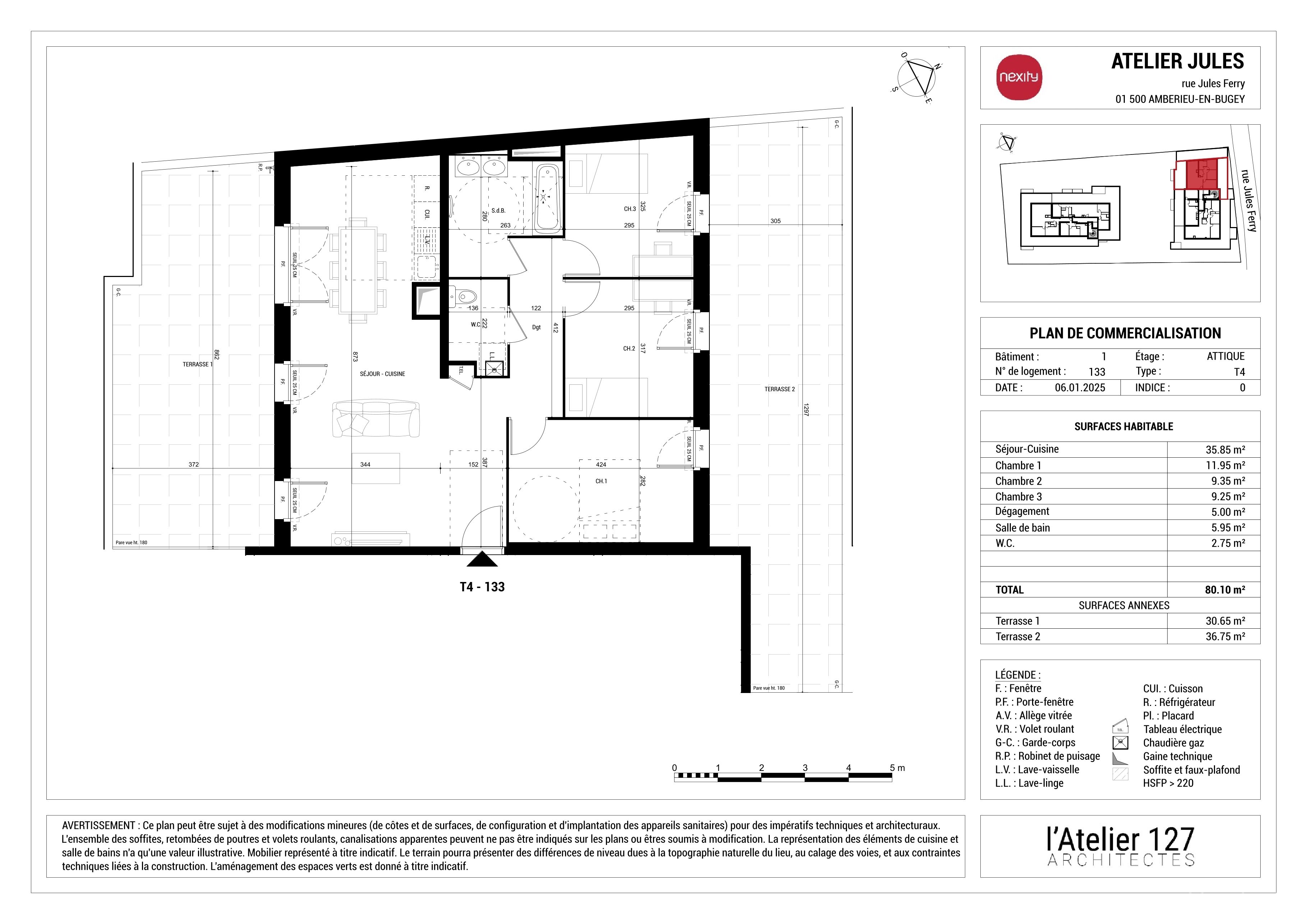 Résidence ATELIER JULES - T4