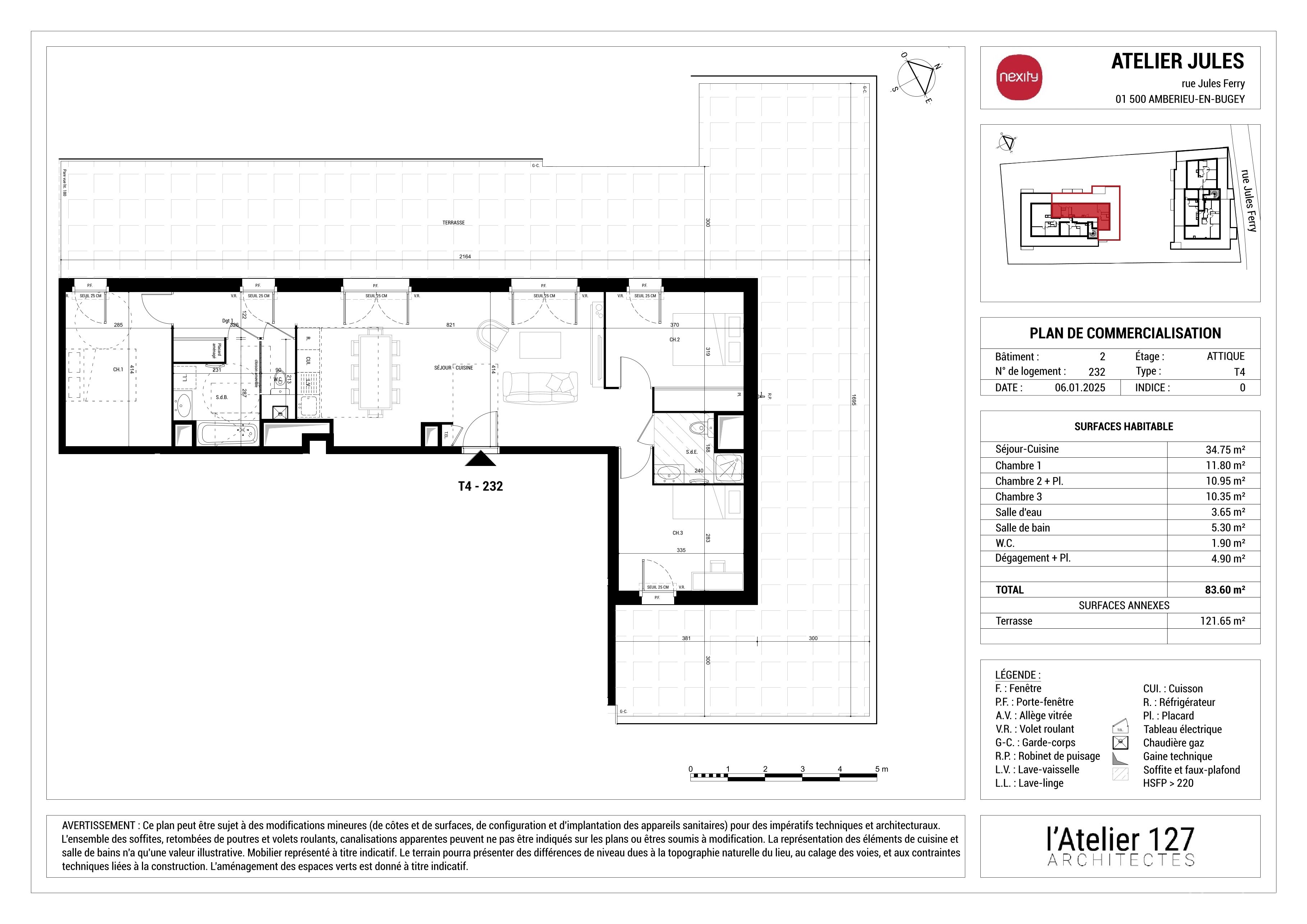 Résidence ATELIER JULES - T4