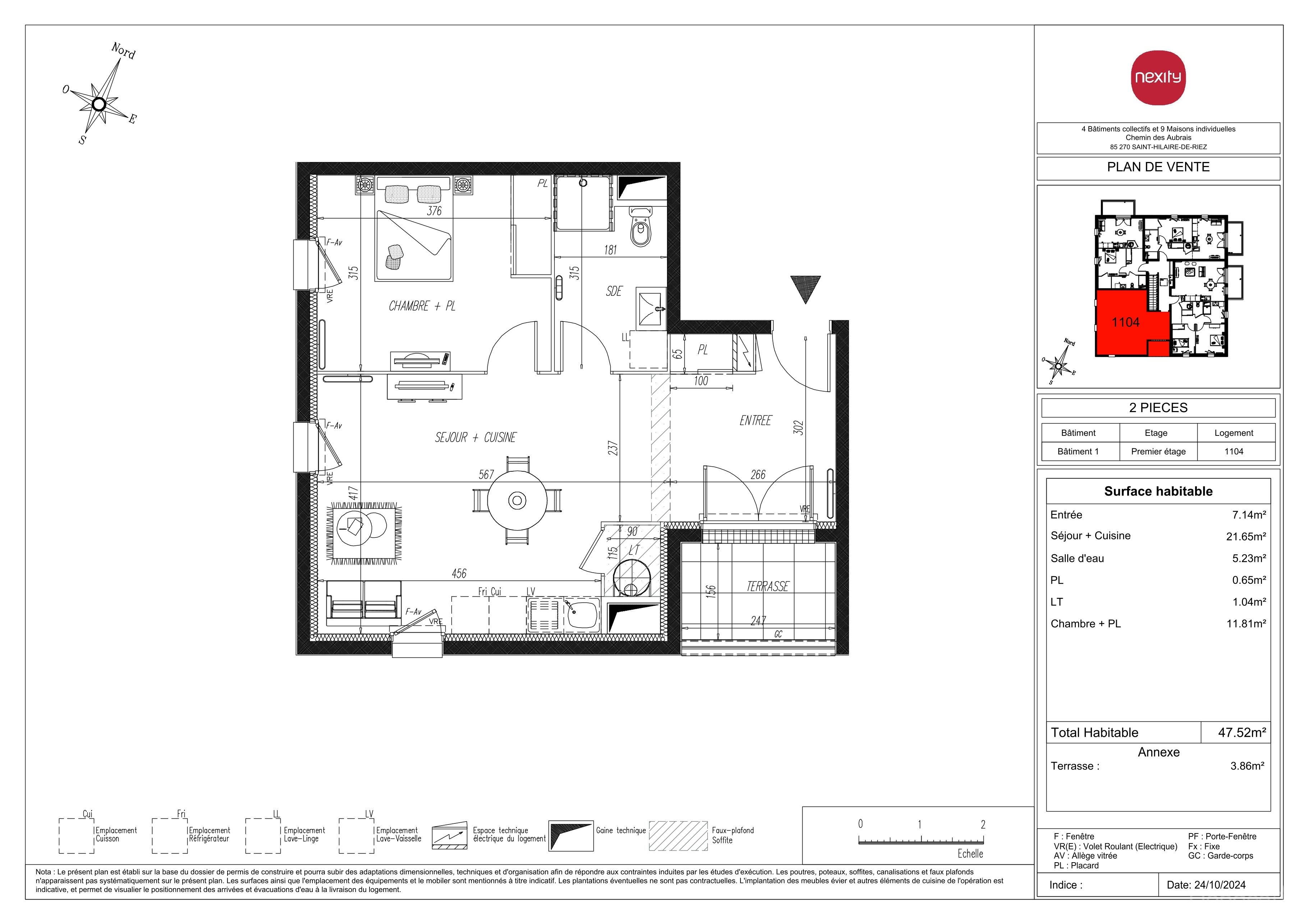 Domaine des Aubrais - Apparts - T2
