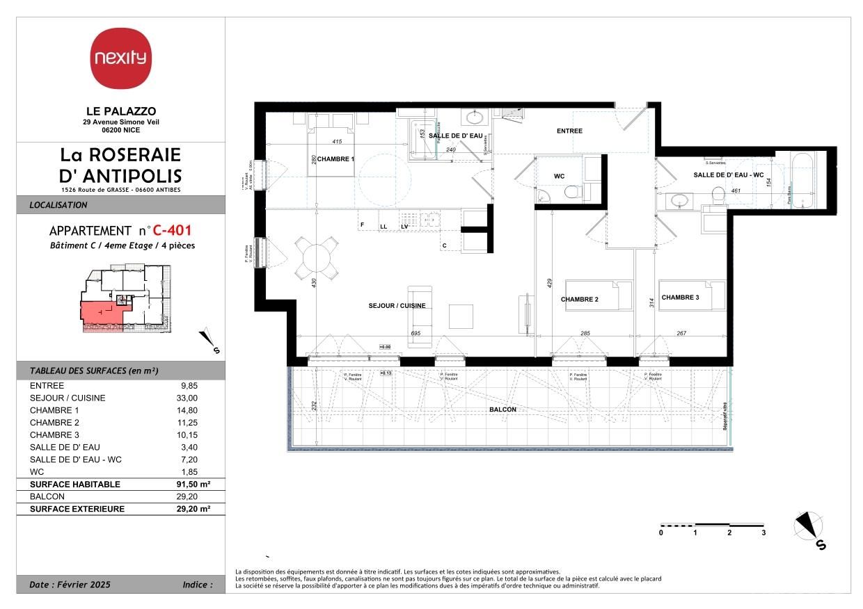 Plan du logement