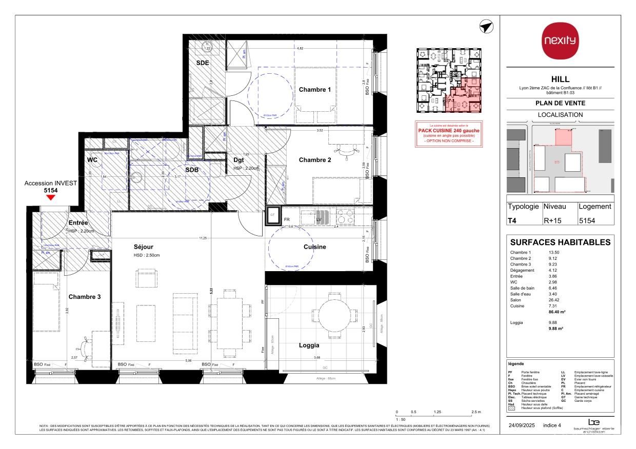 Plan du logement