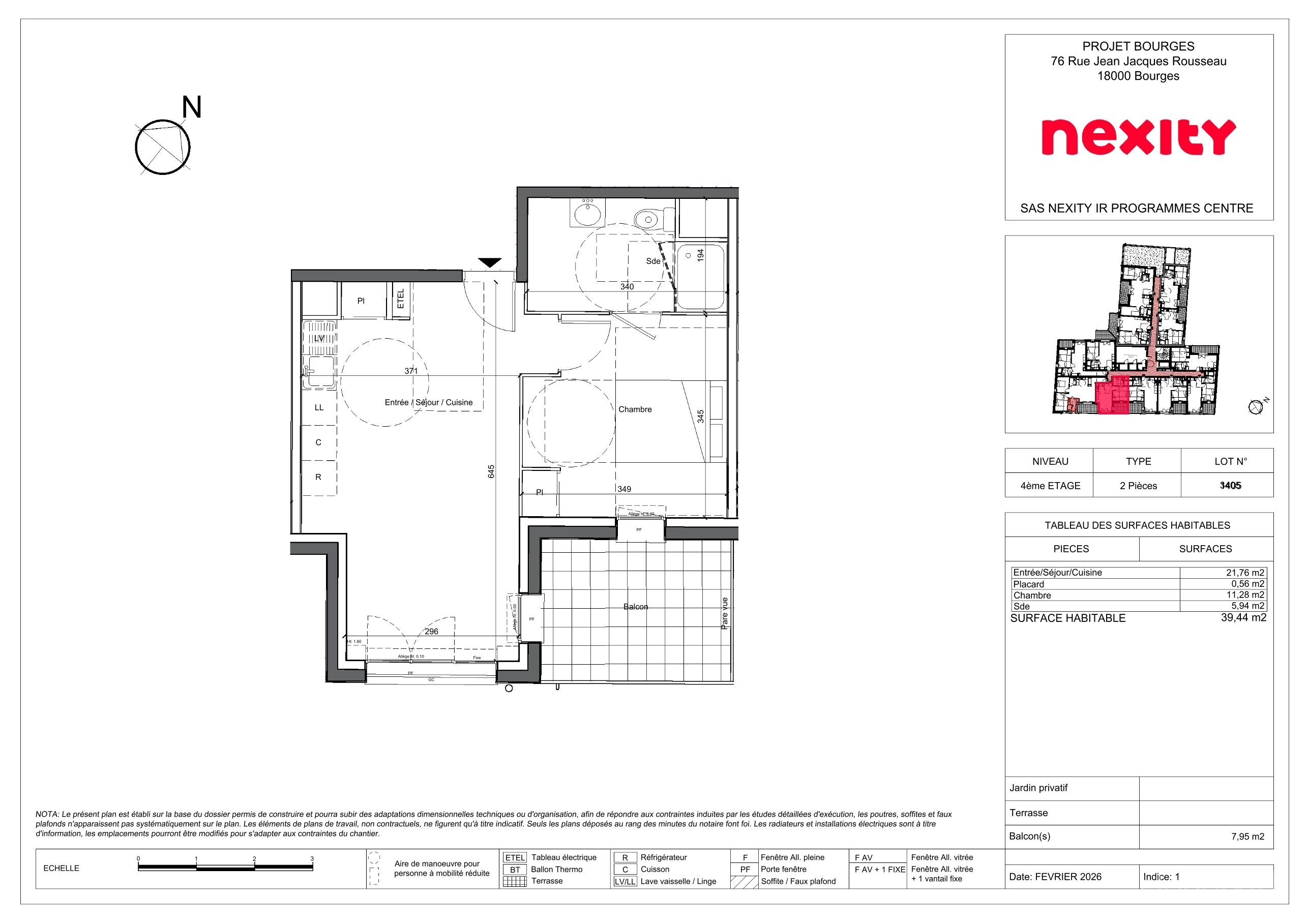 Plan du logement