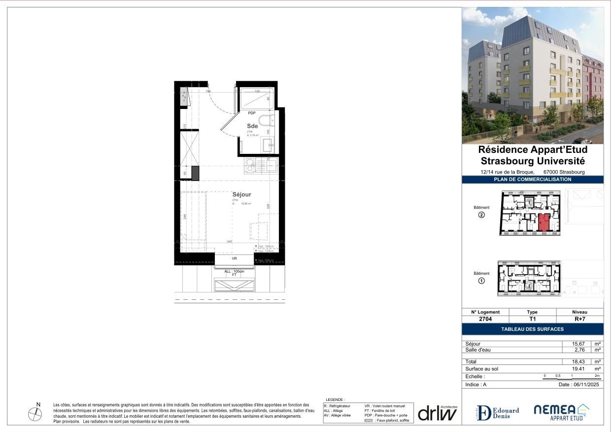 Plan du logement