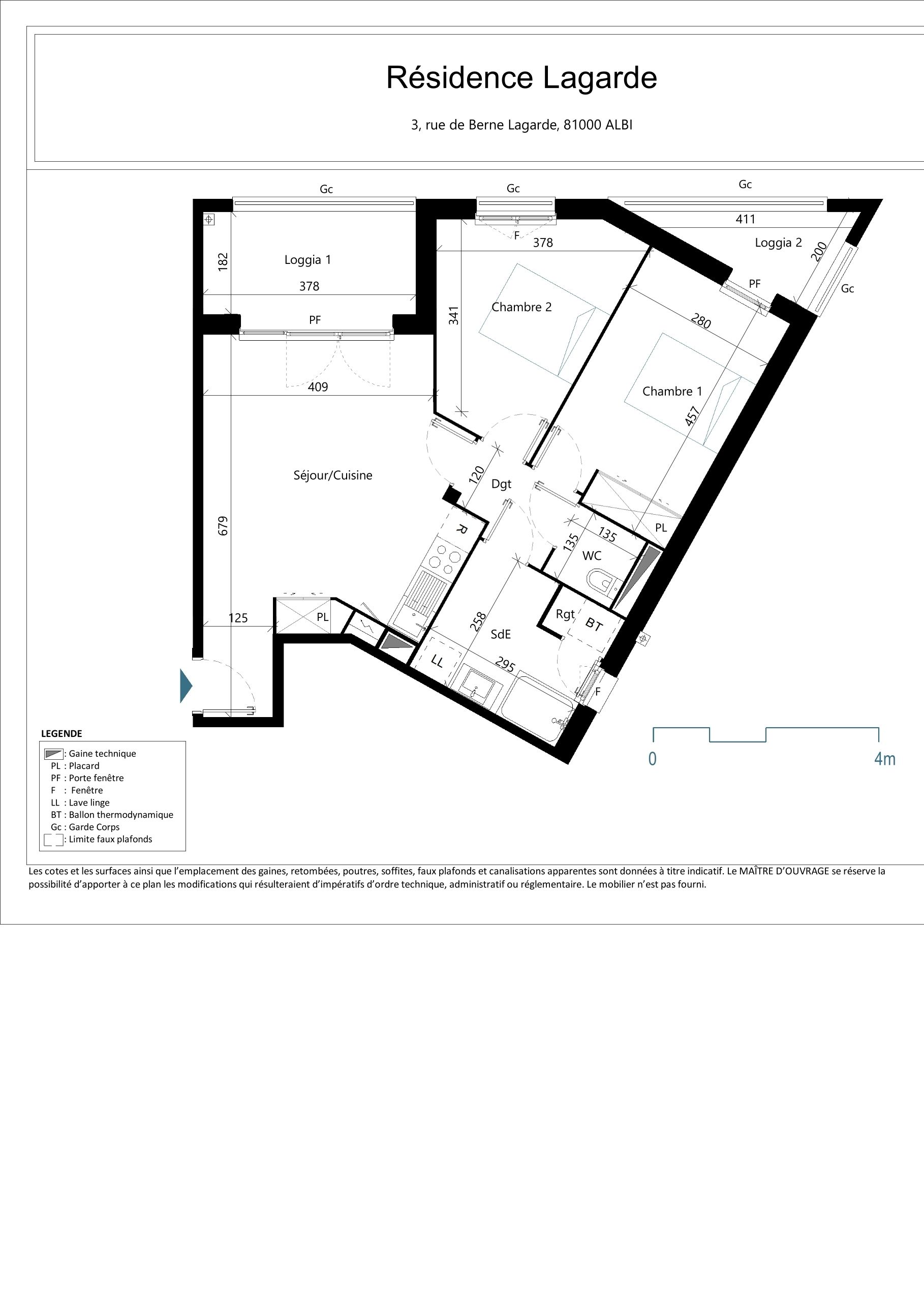 RESIDENCE LAGARDE - T3