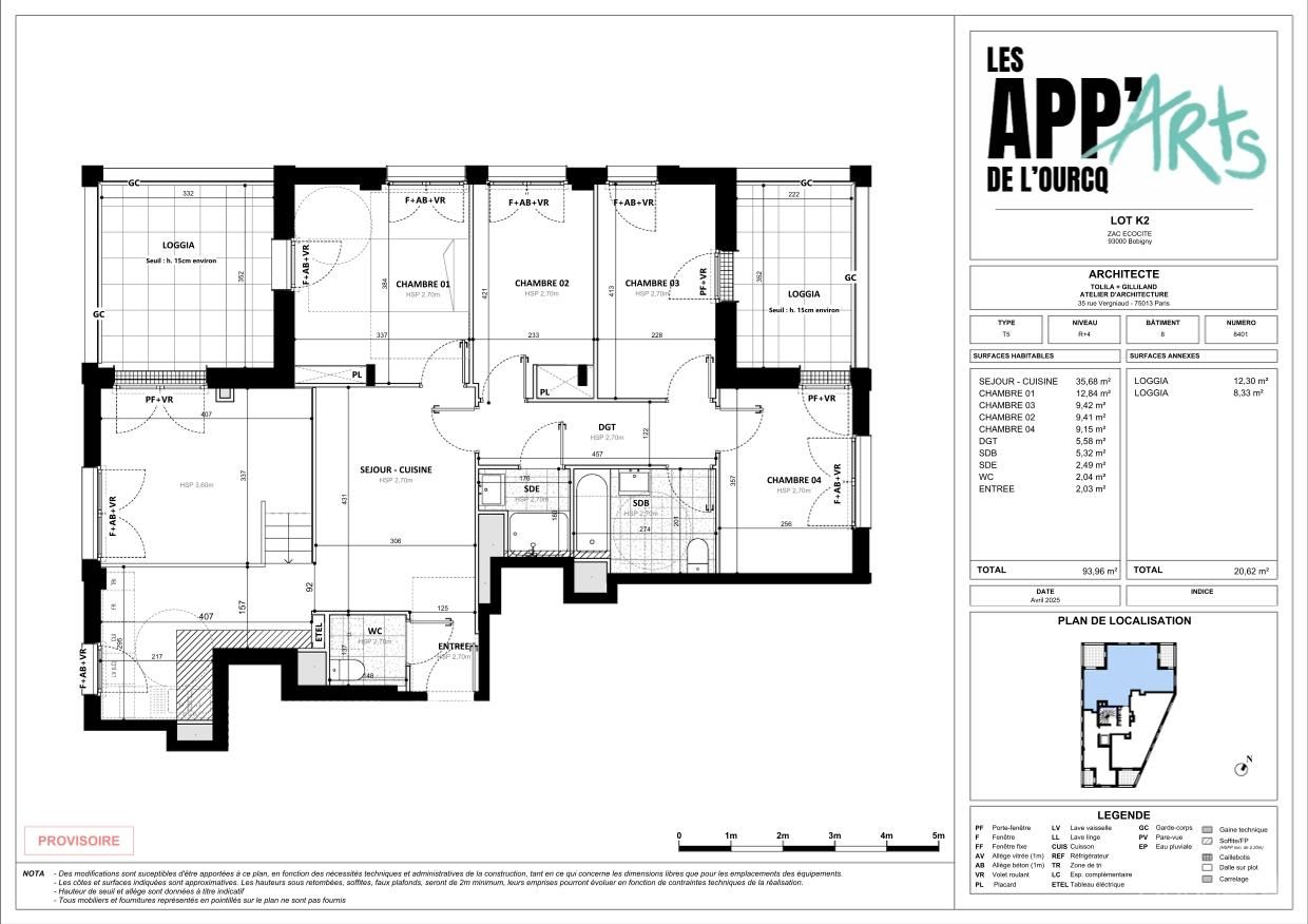 Plan du logement