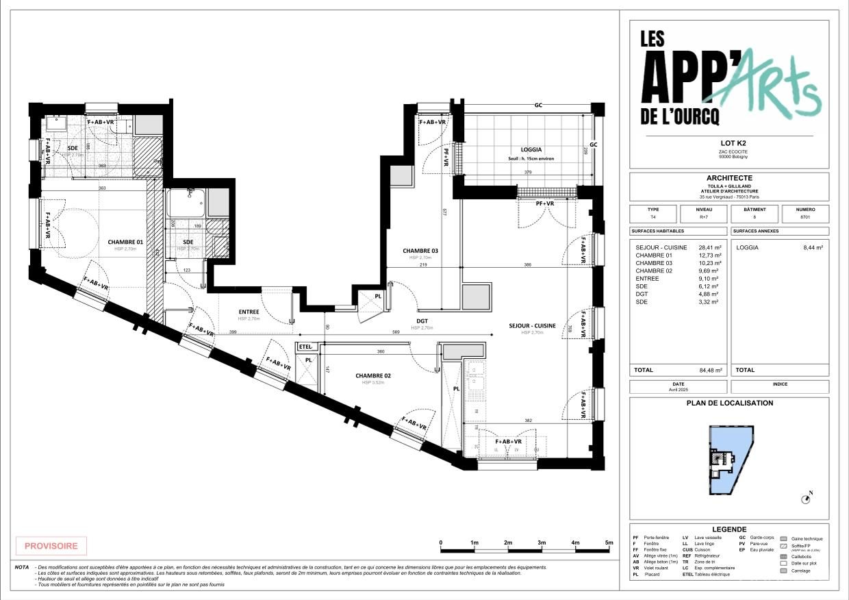 Plan du logement