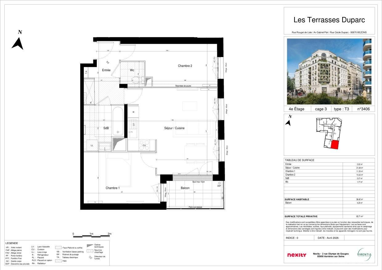 Plan du logement
