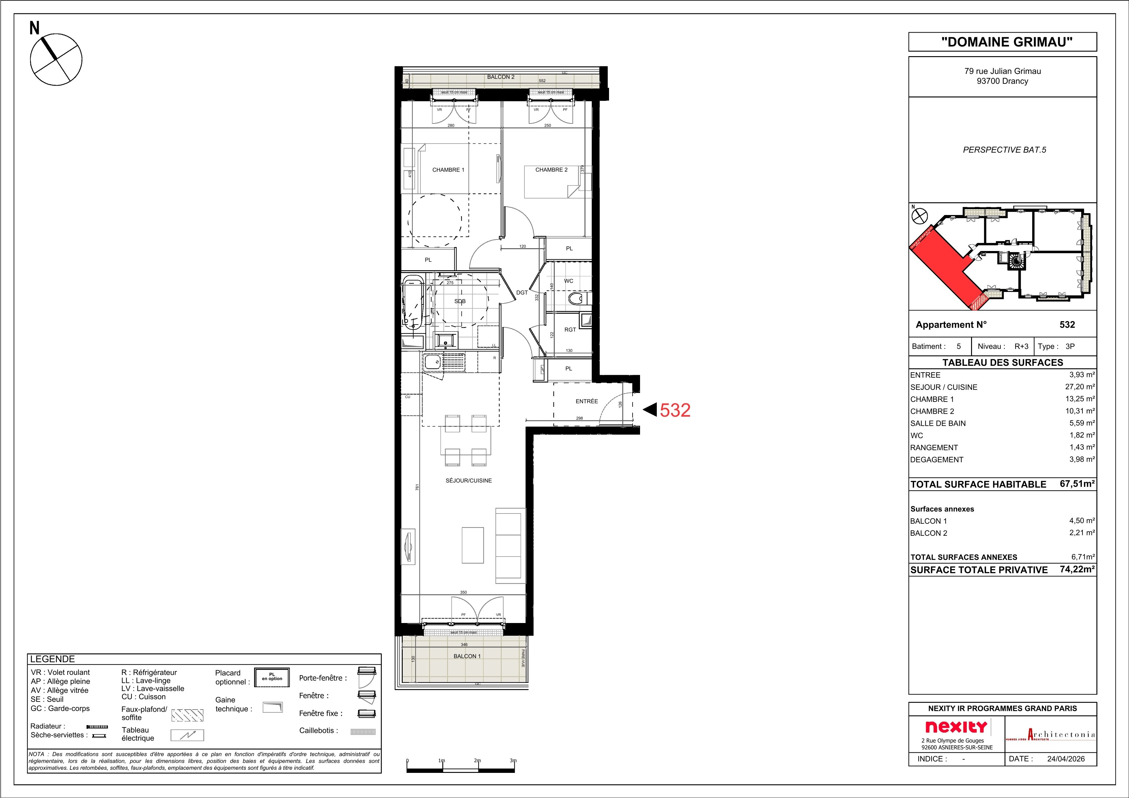Plan du logement