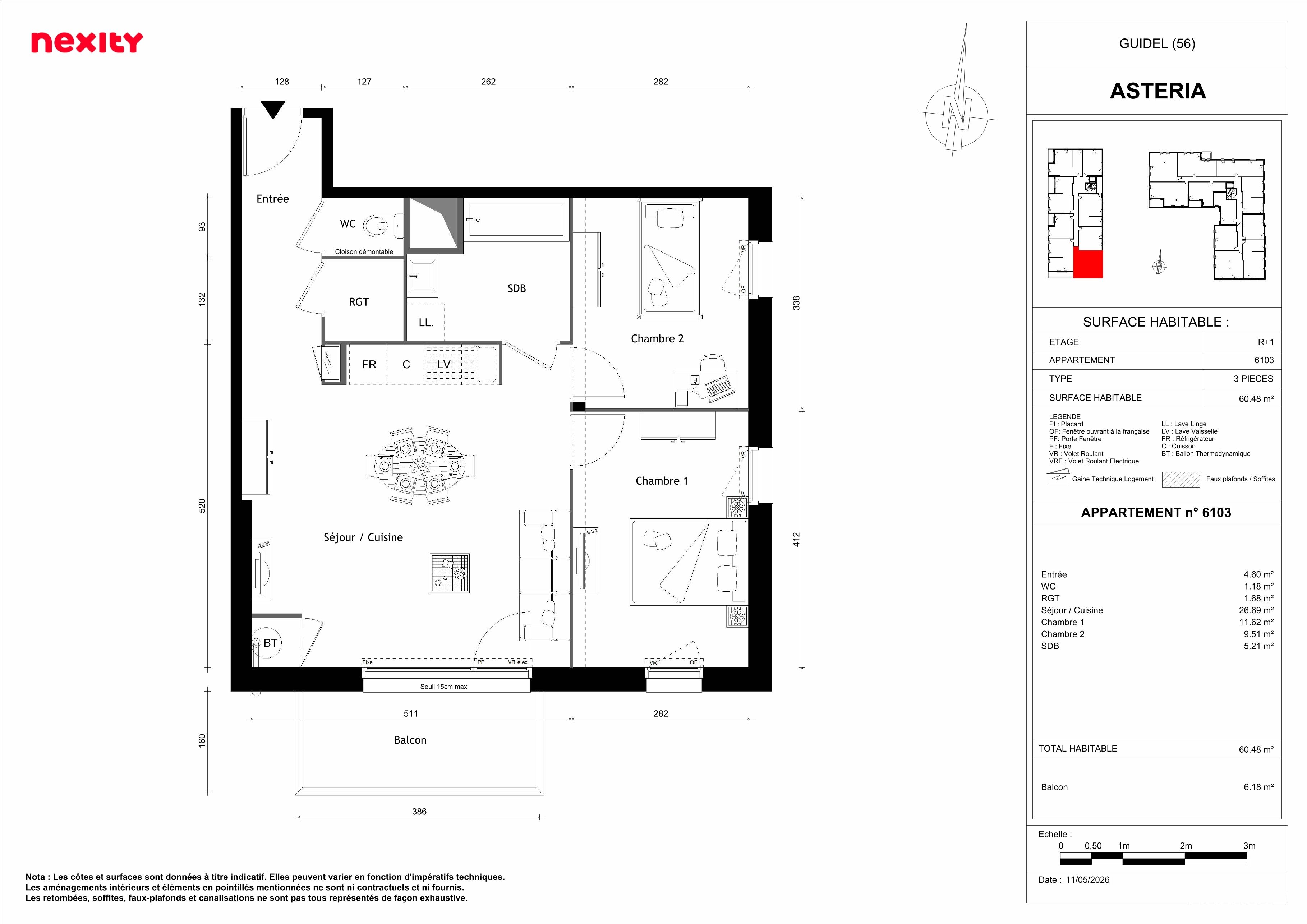 Plan du logement