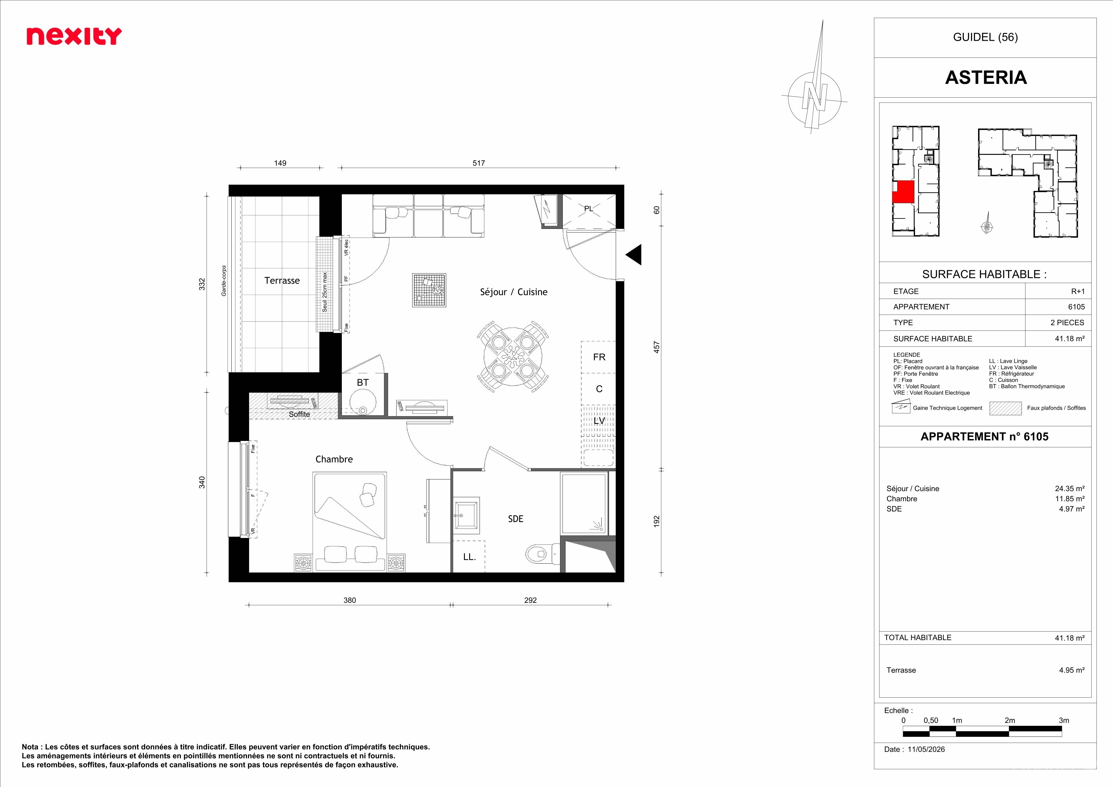 Plan du logement