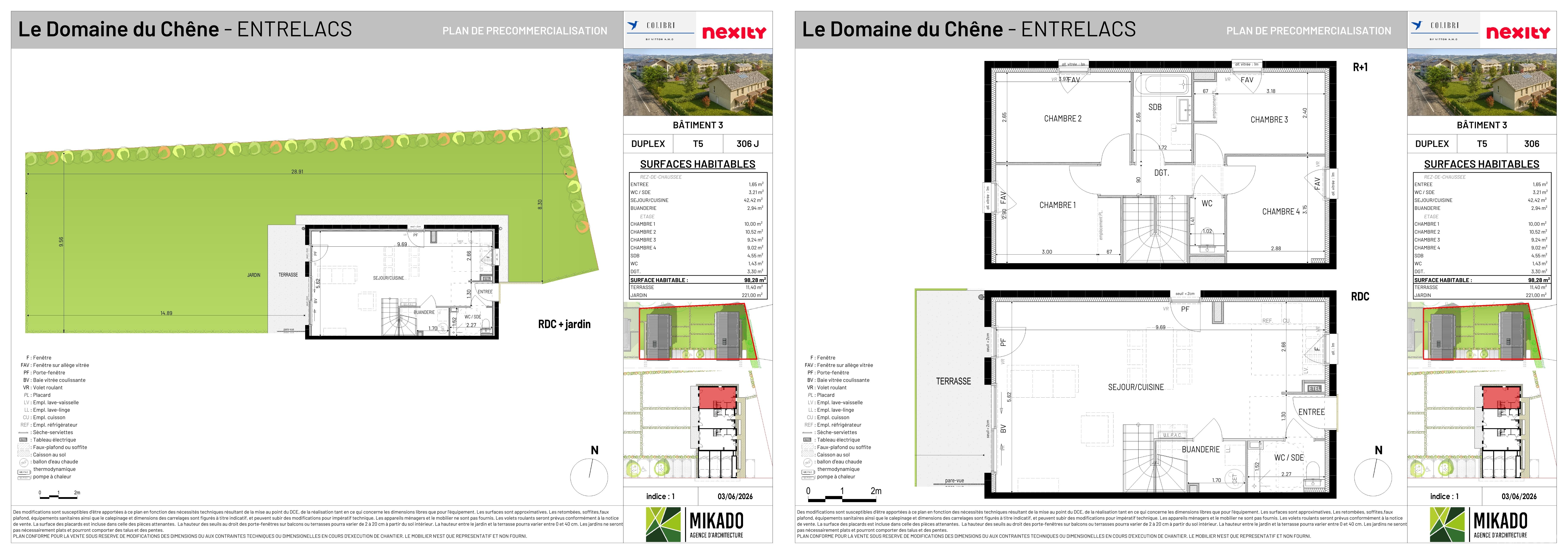 LE CLOS DU CHÊNE les apparts - T5
