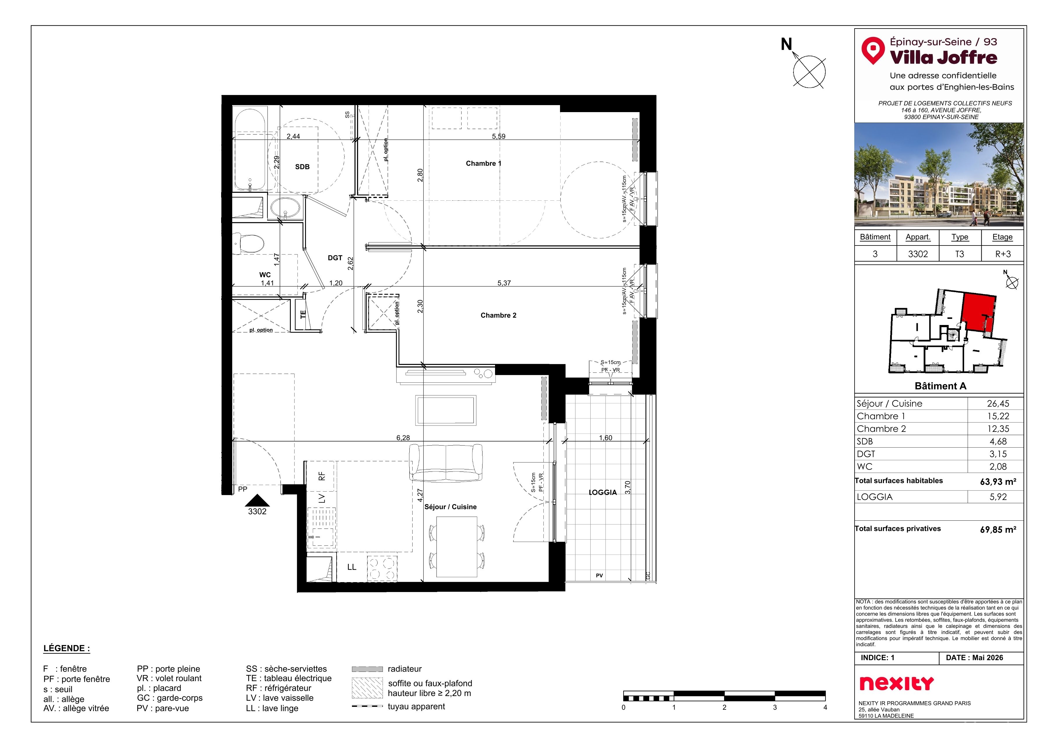 VILLA JOFFRE - T3