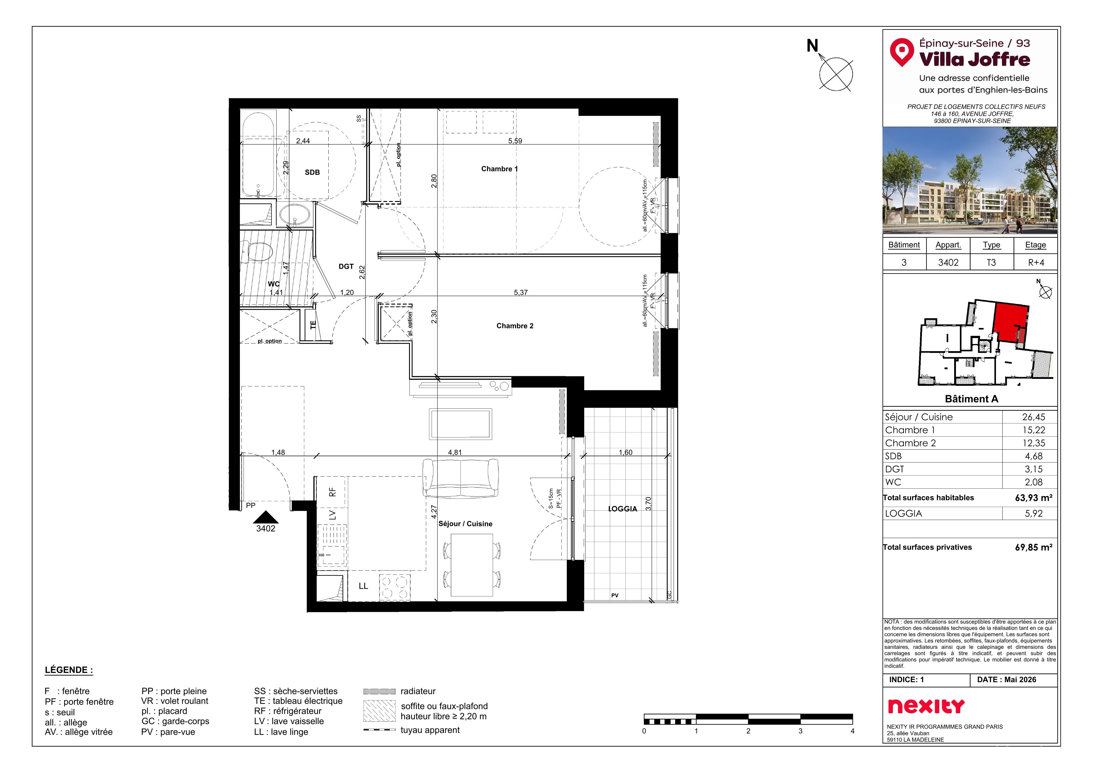 VILLA JOFFRE - T3