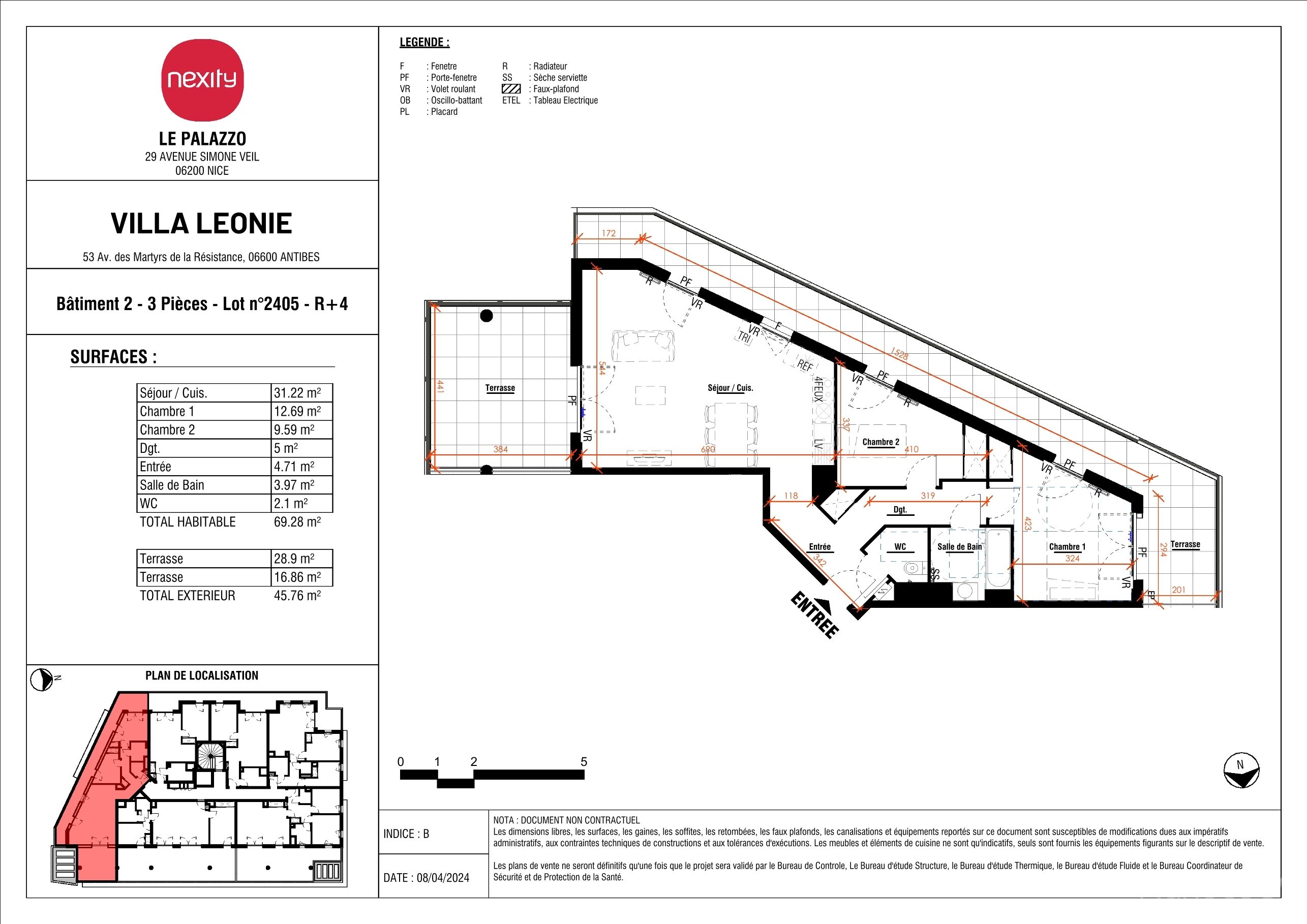 Plan du logement