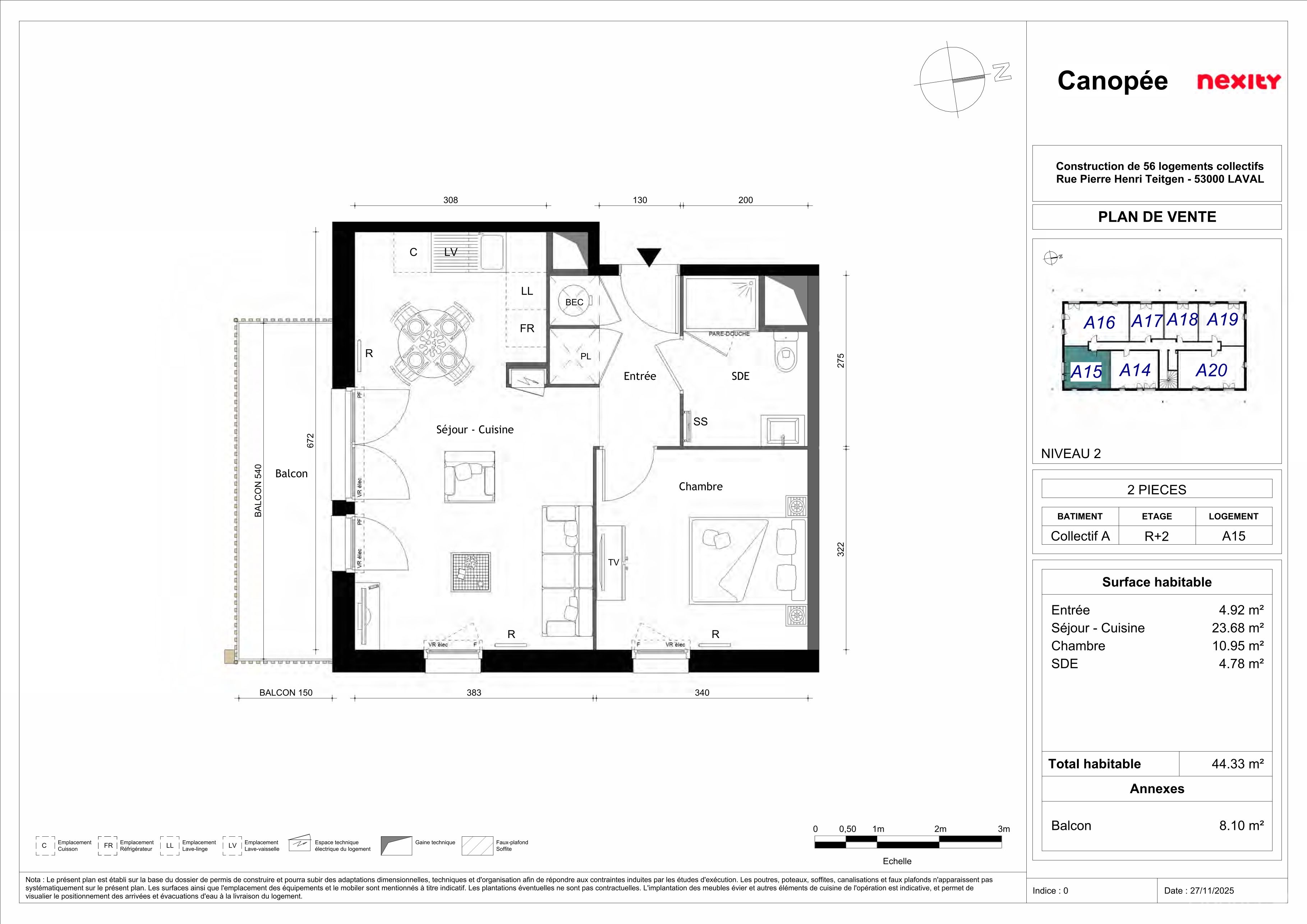 Plan du logement