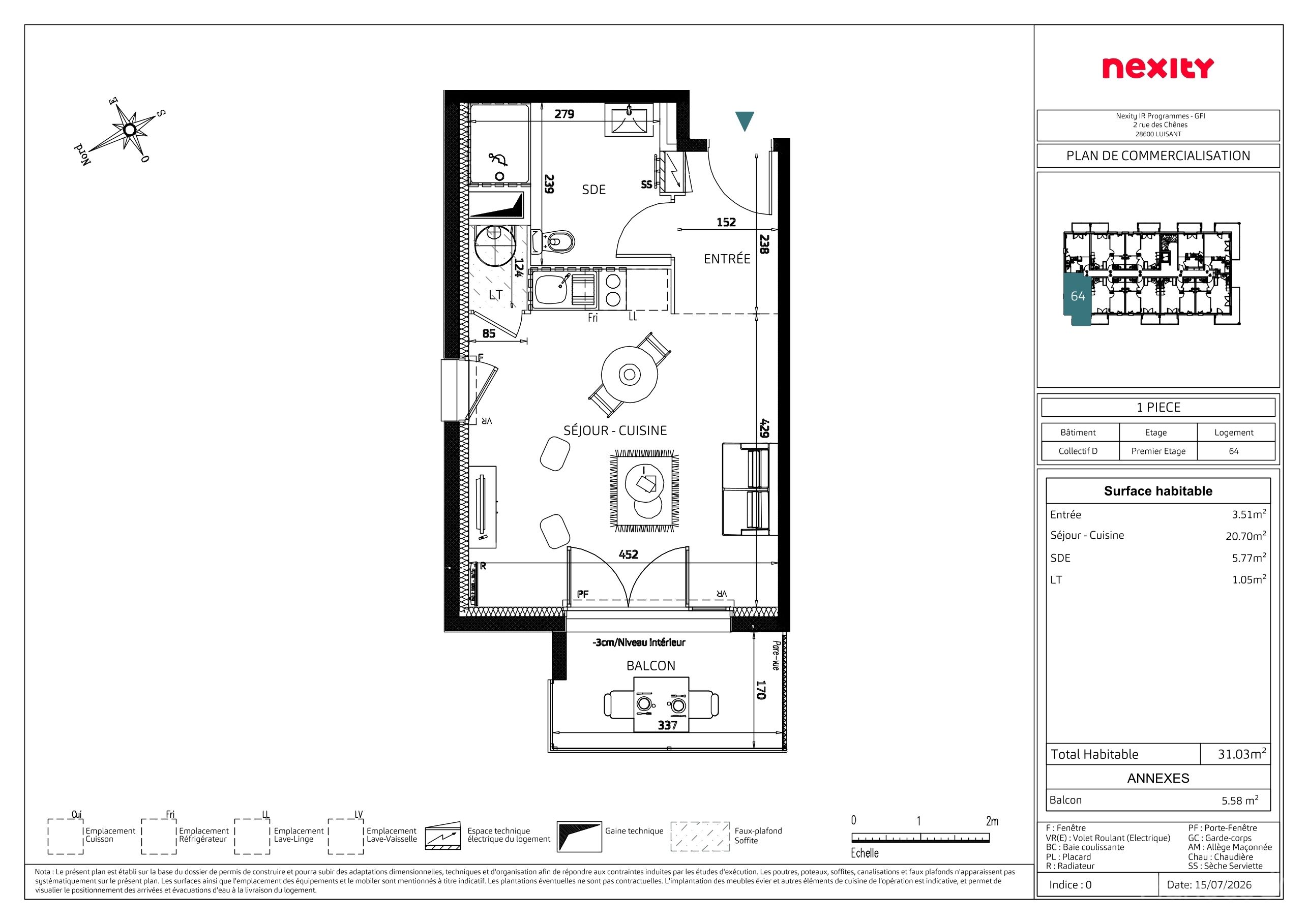 Plan du logement