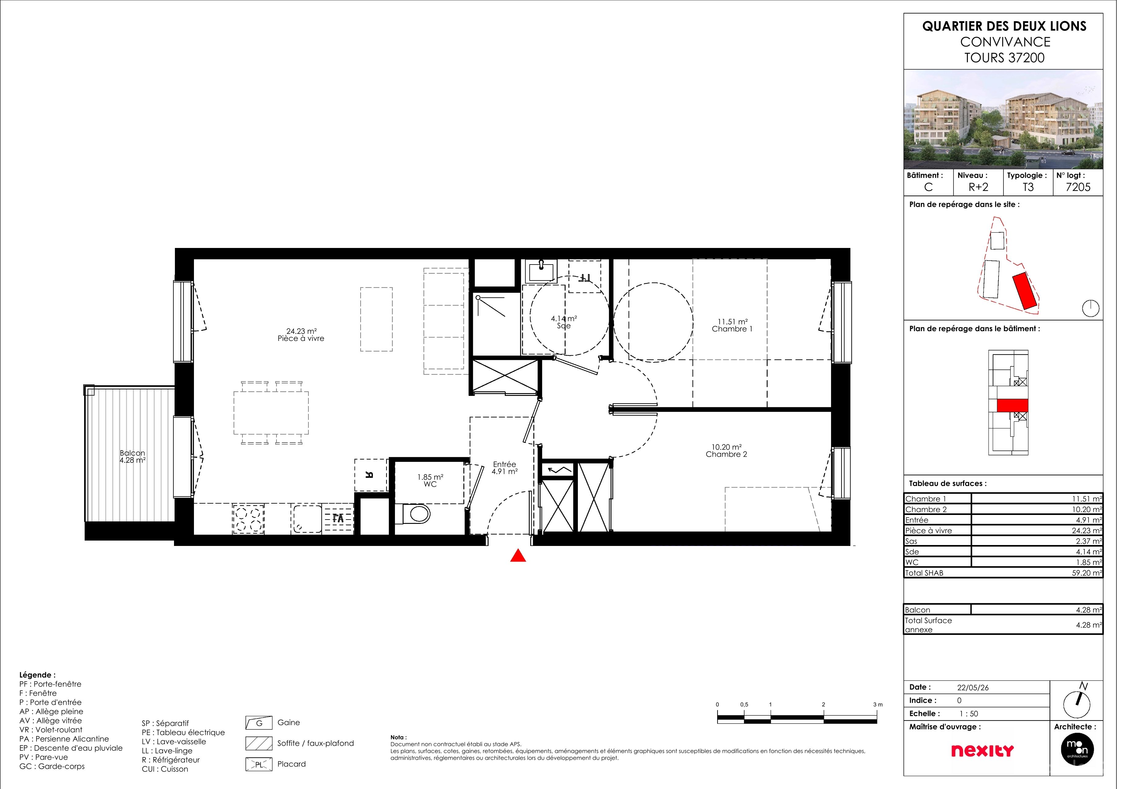 Plan du logement