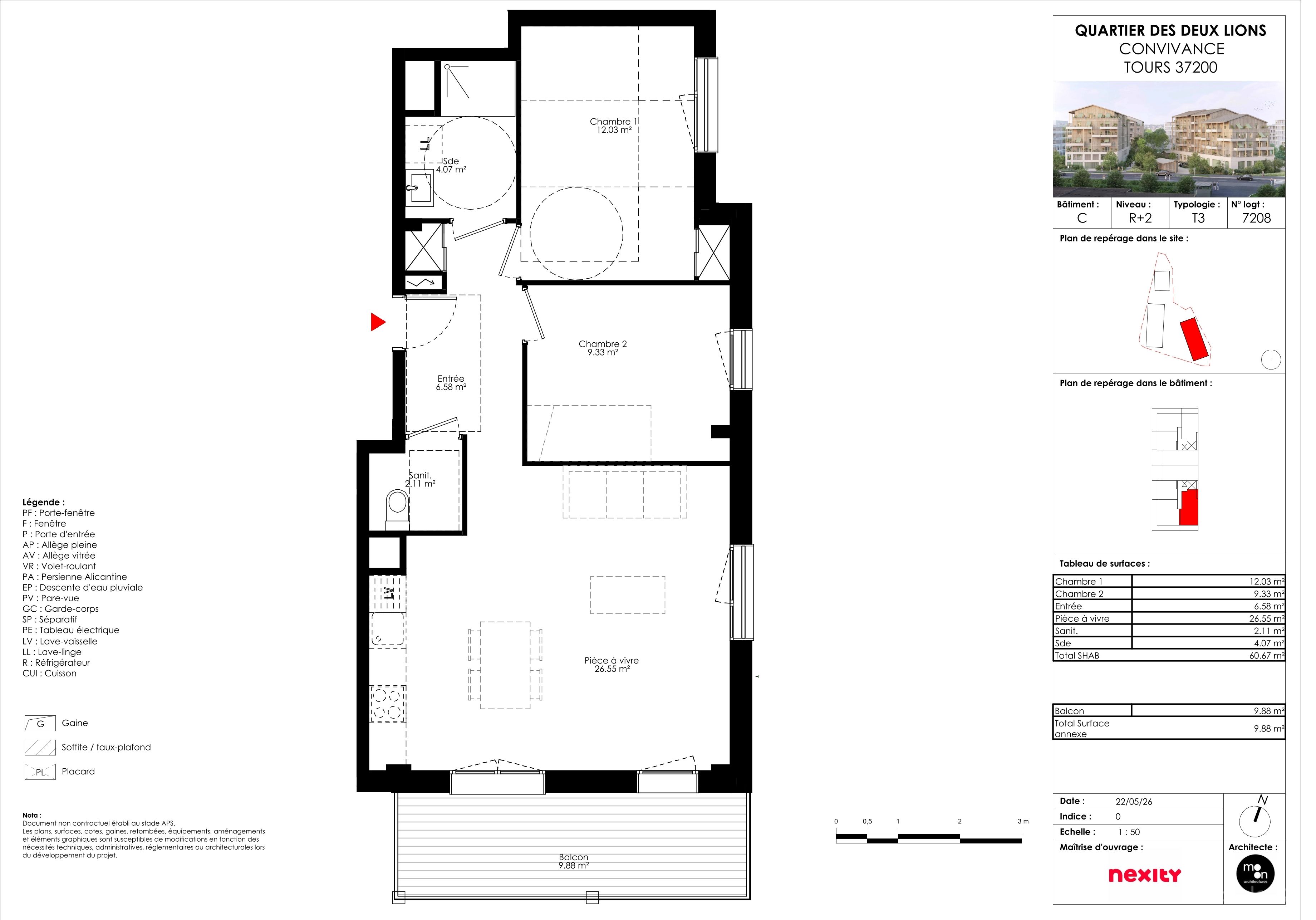 Plan du logement