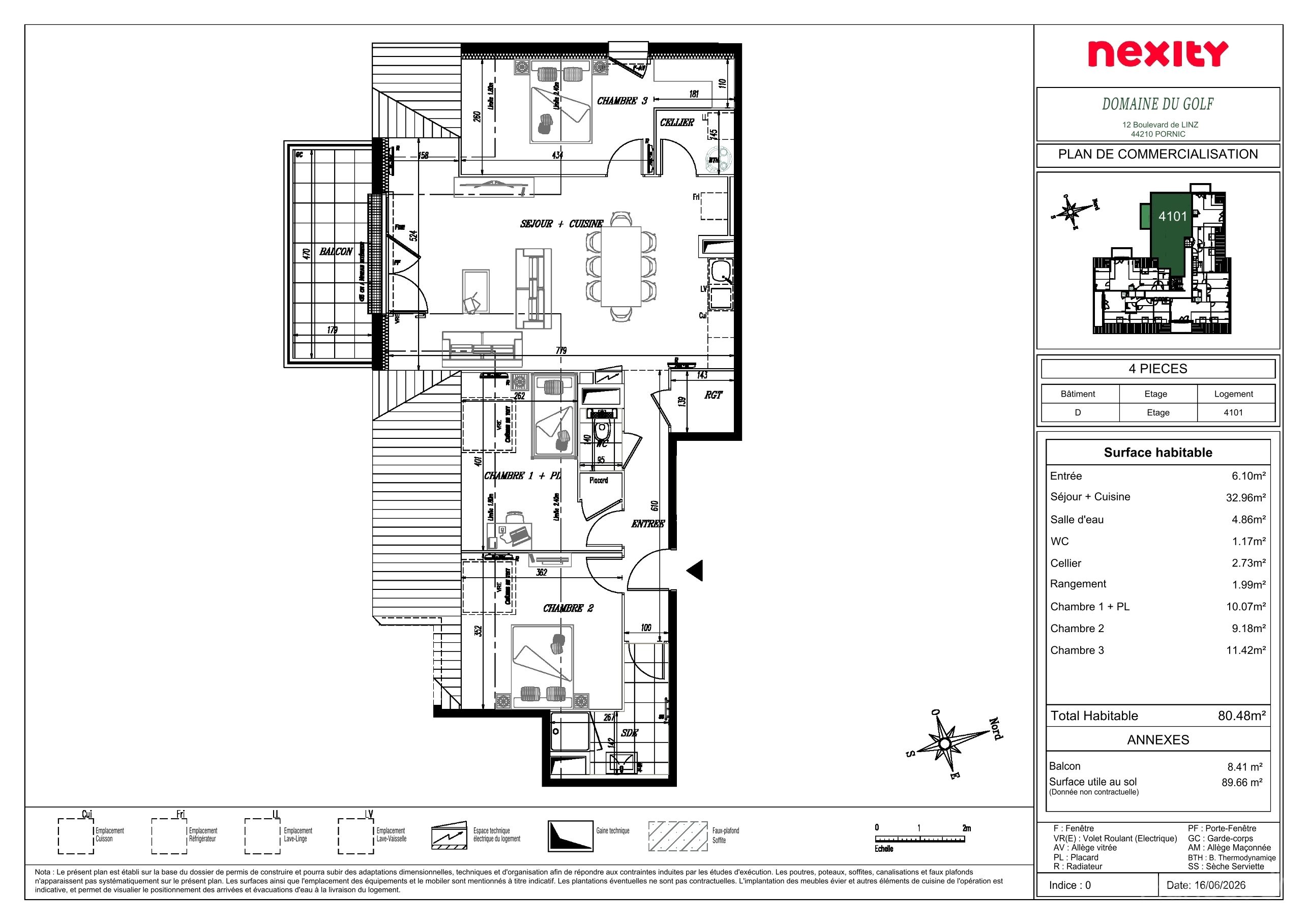 Plan du logement