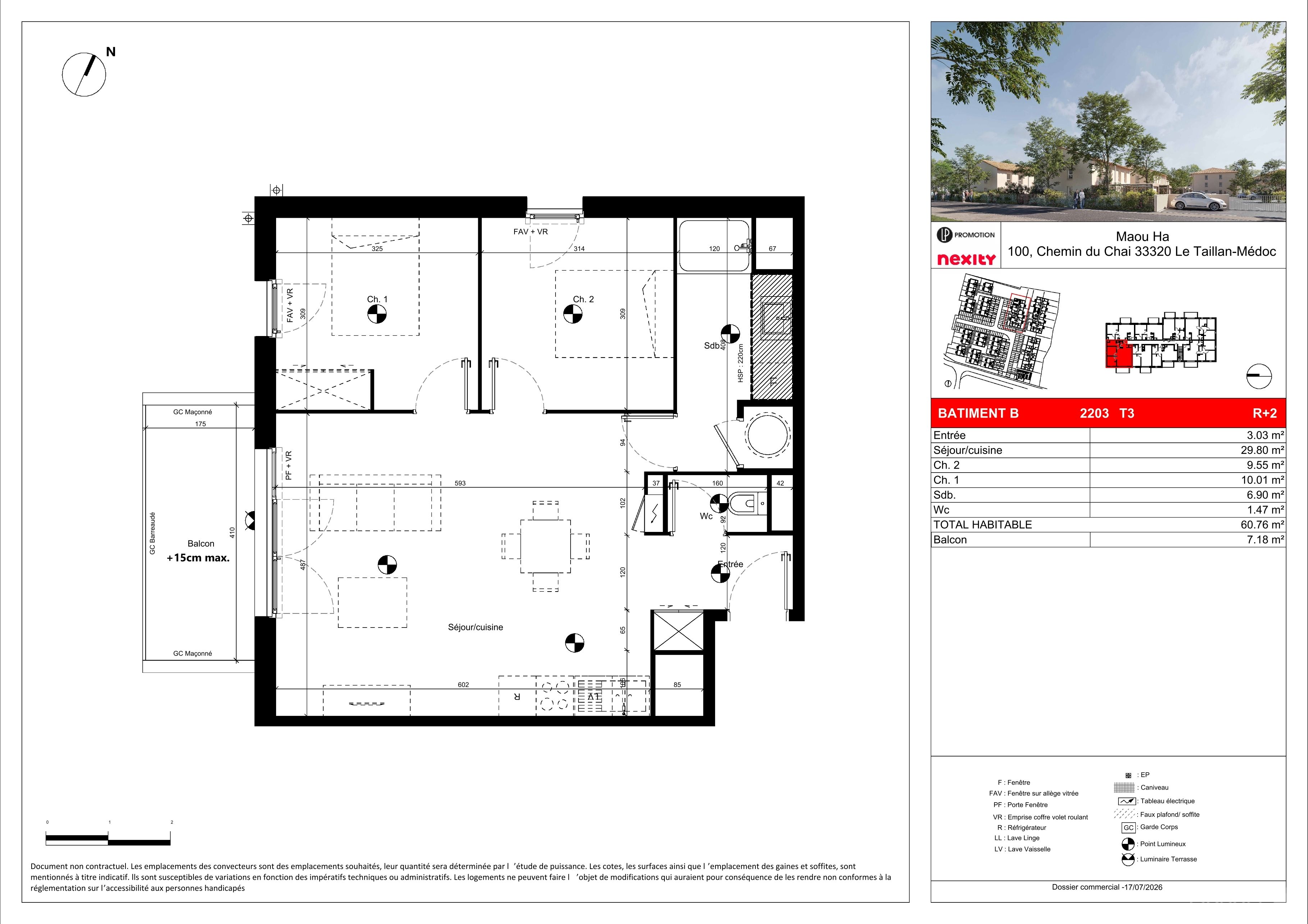 Plan du logement
