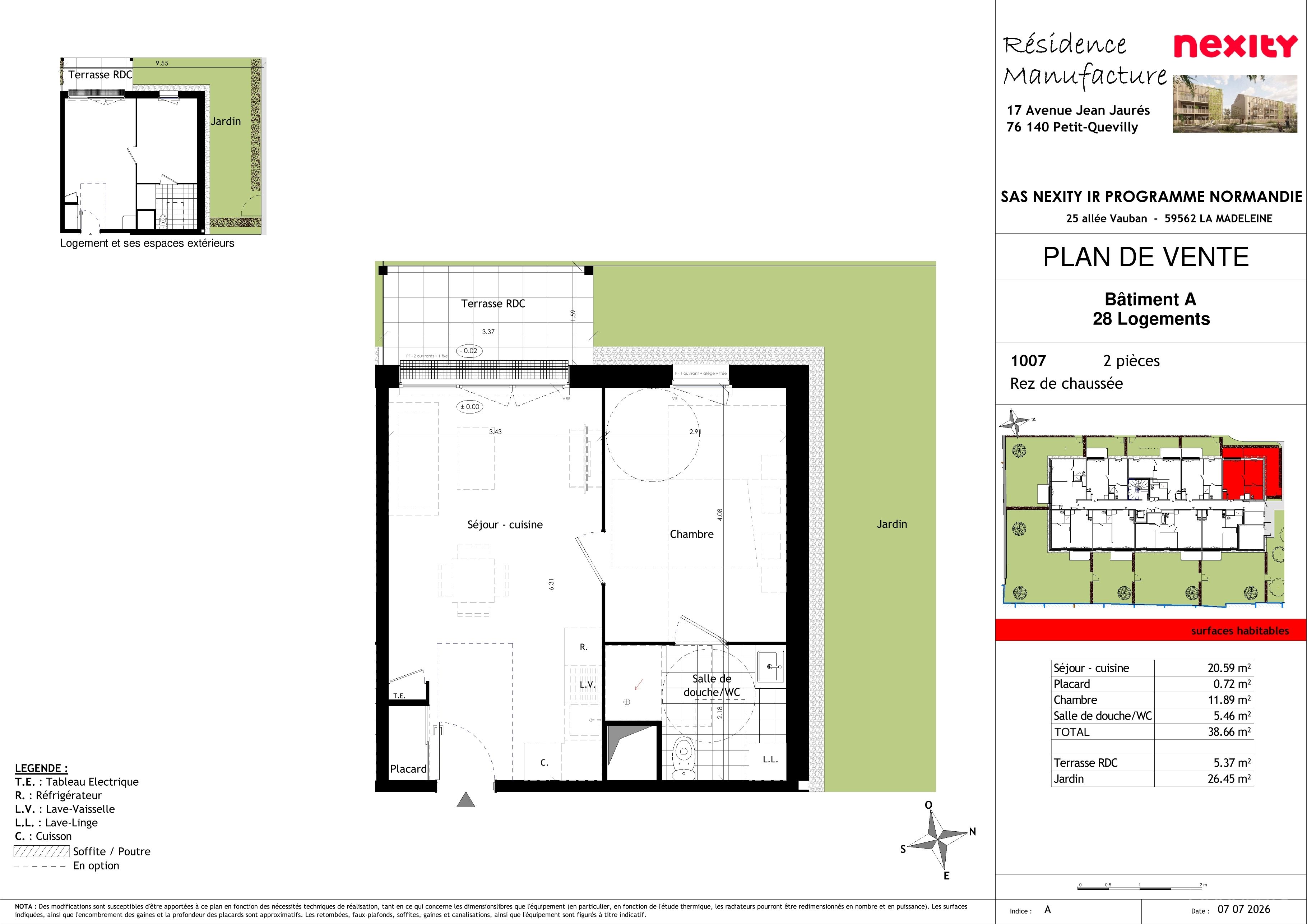 Plan du logement
