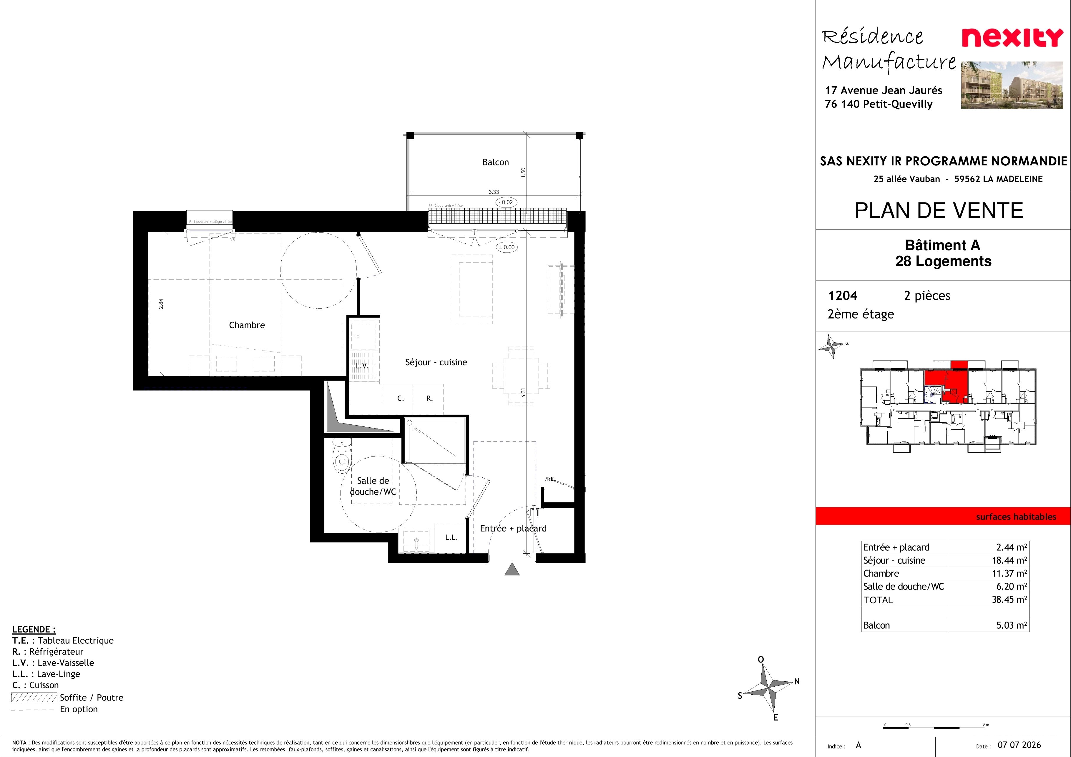 Plan du logement
