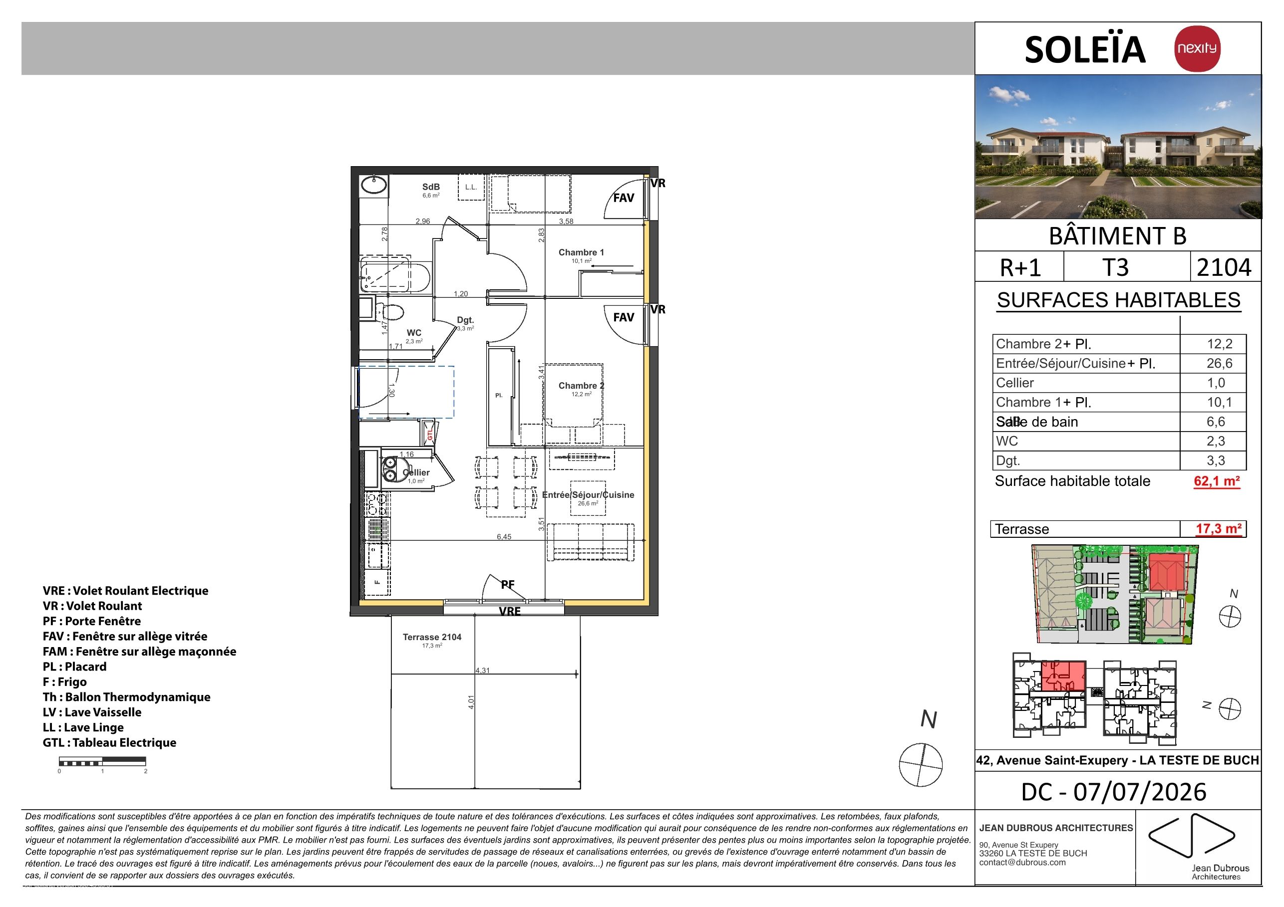 Plan du logement