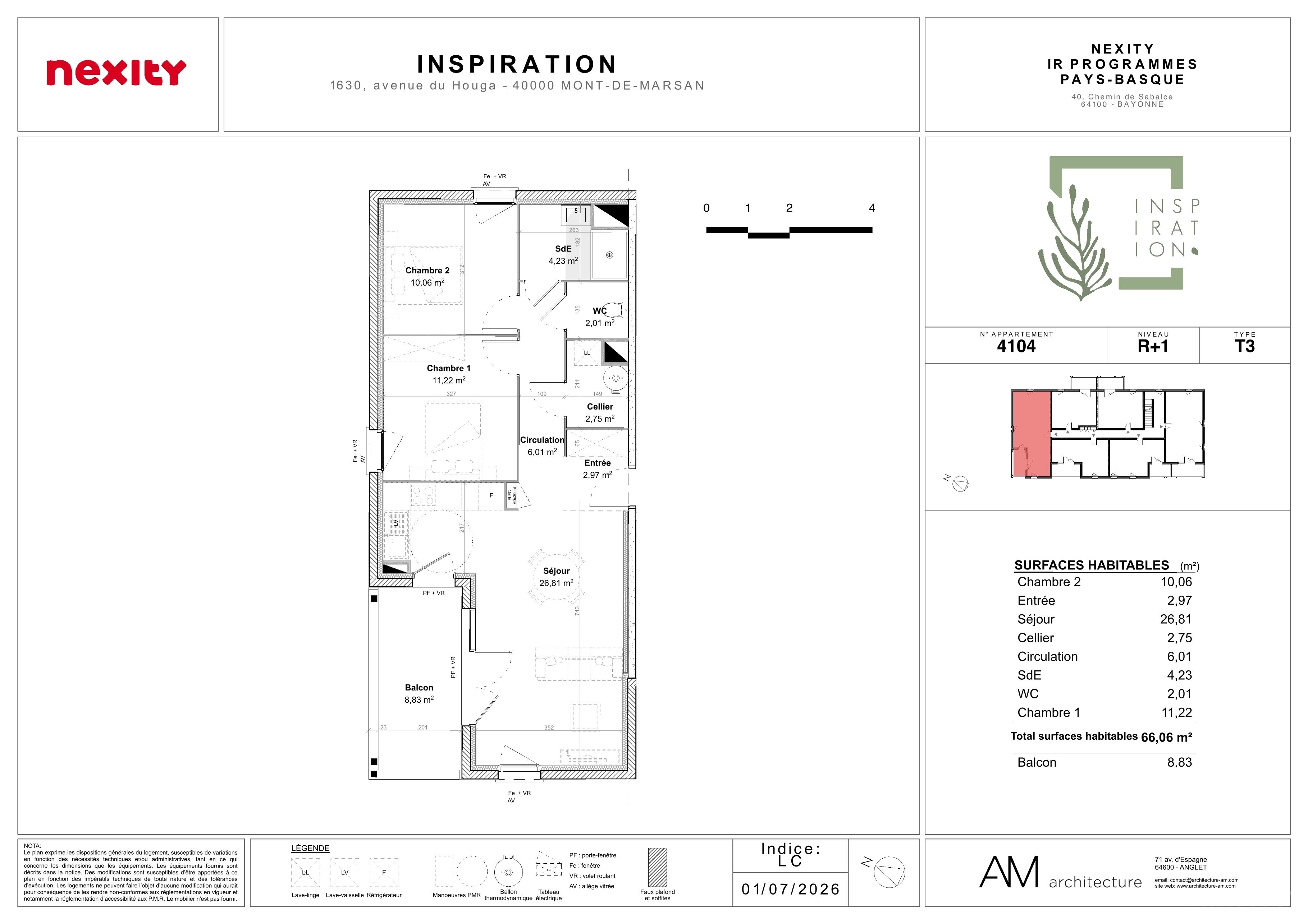 Plan du logement