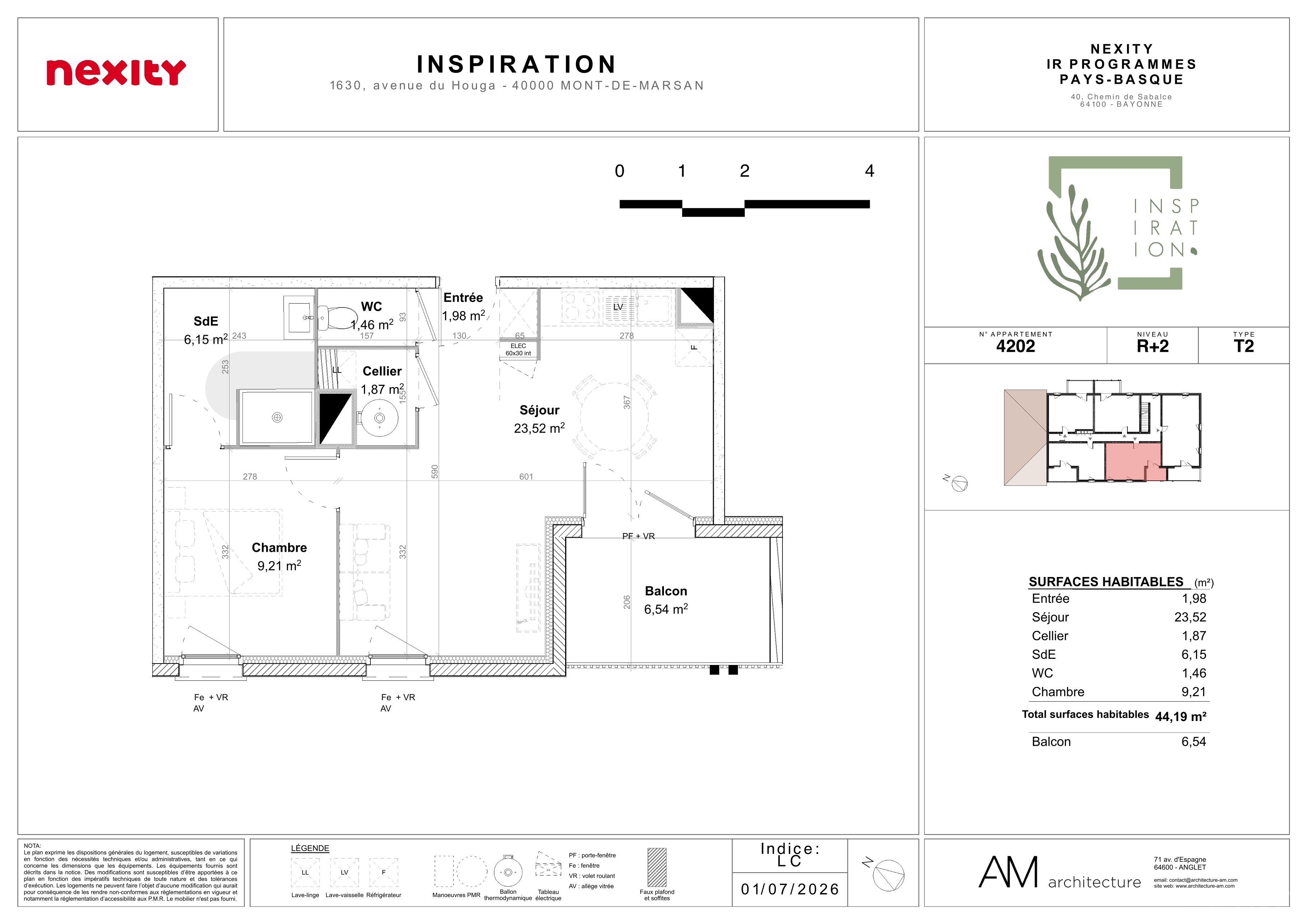Plan du lot 4202