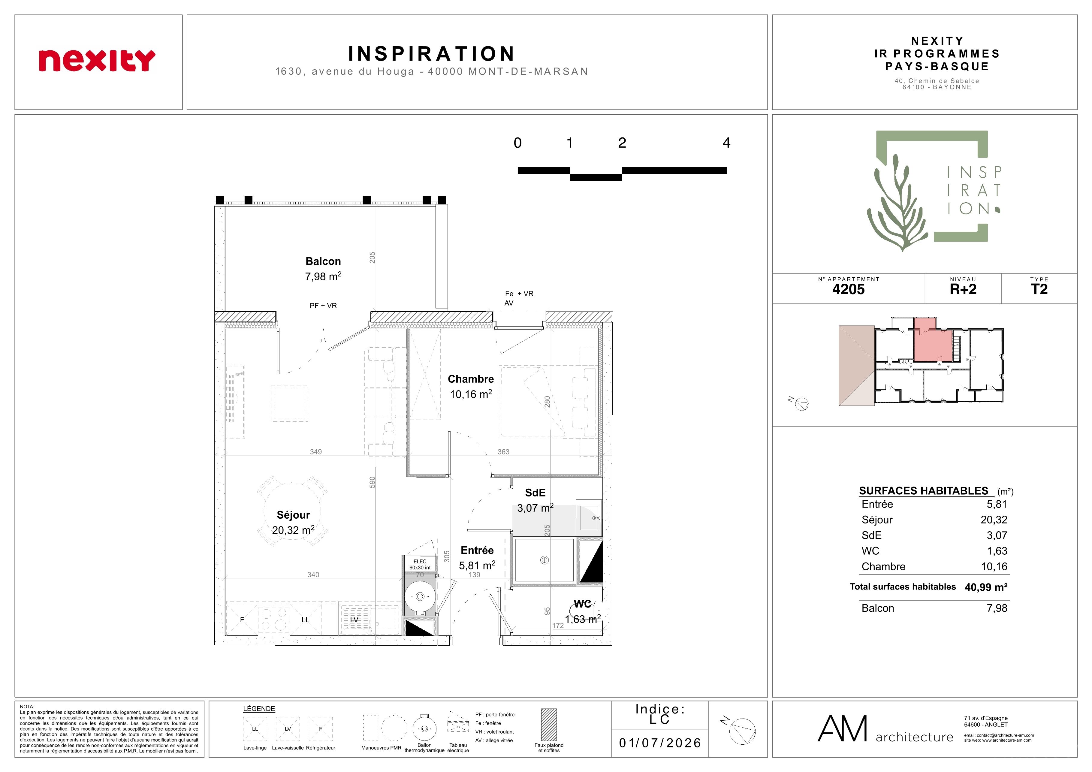 Plan du lot 4205