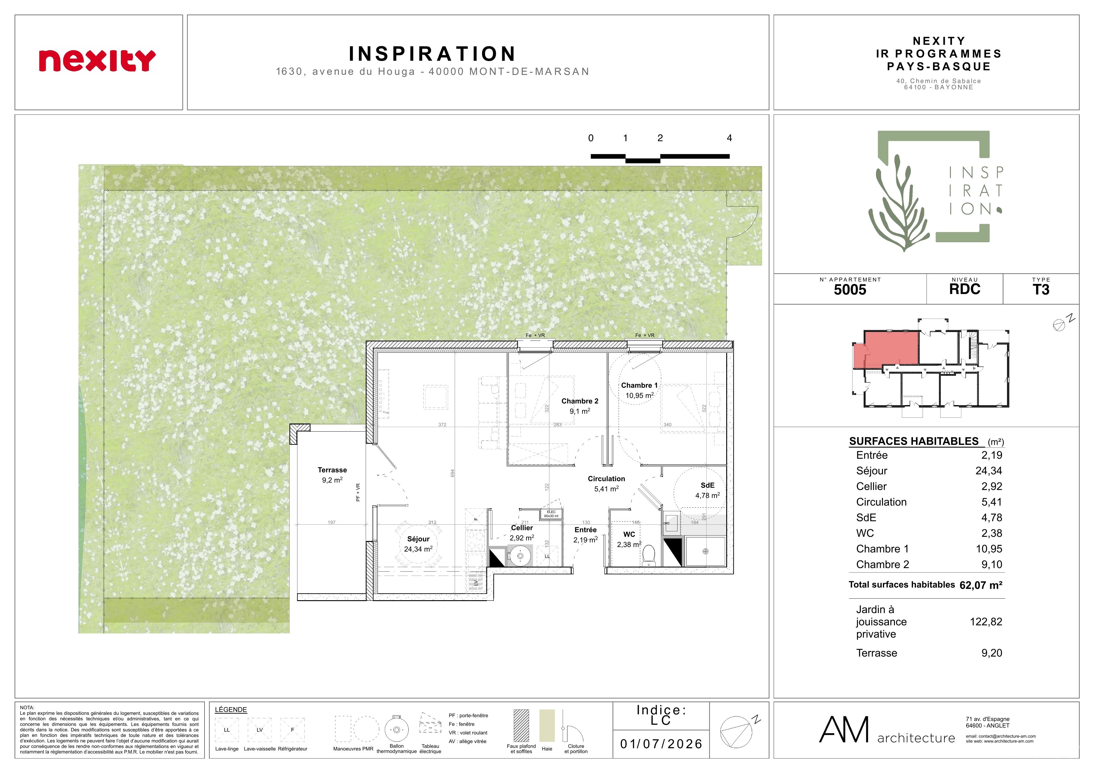 Plan du logement