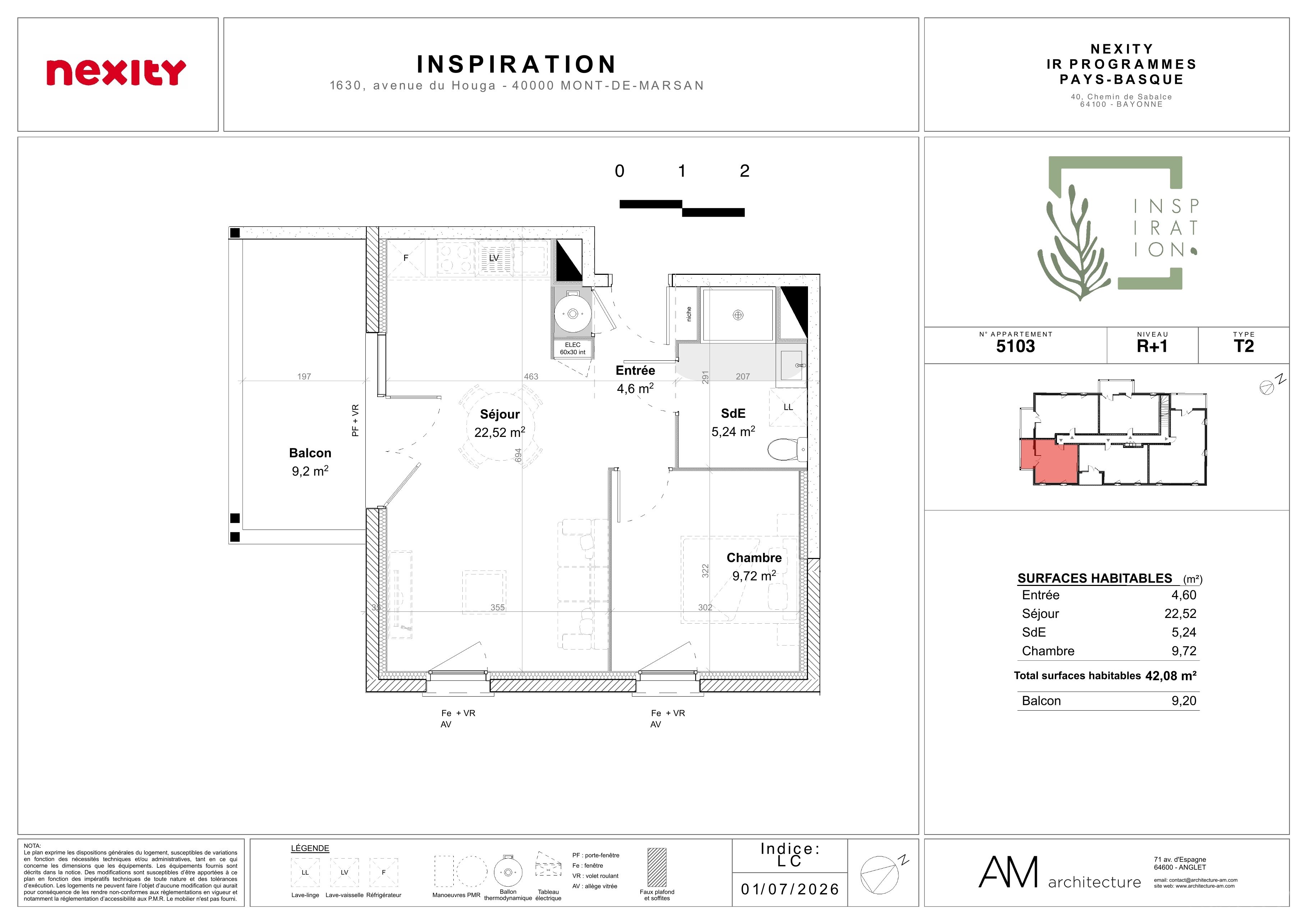 Plan du lot 5103