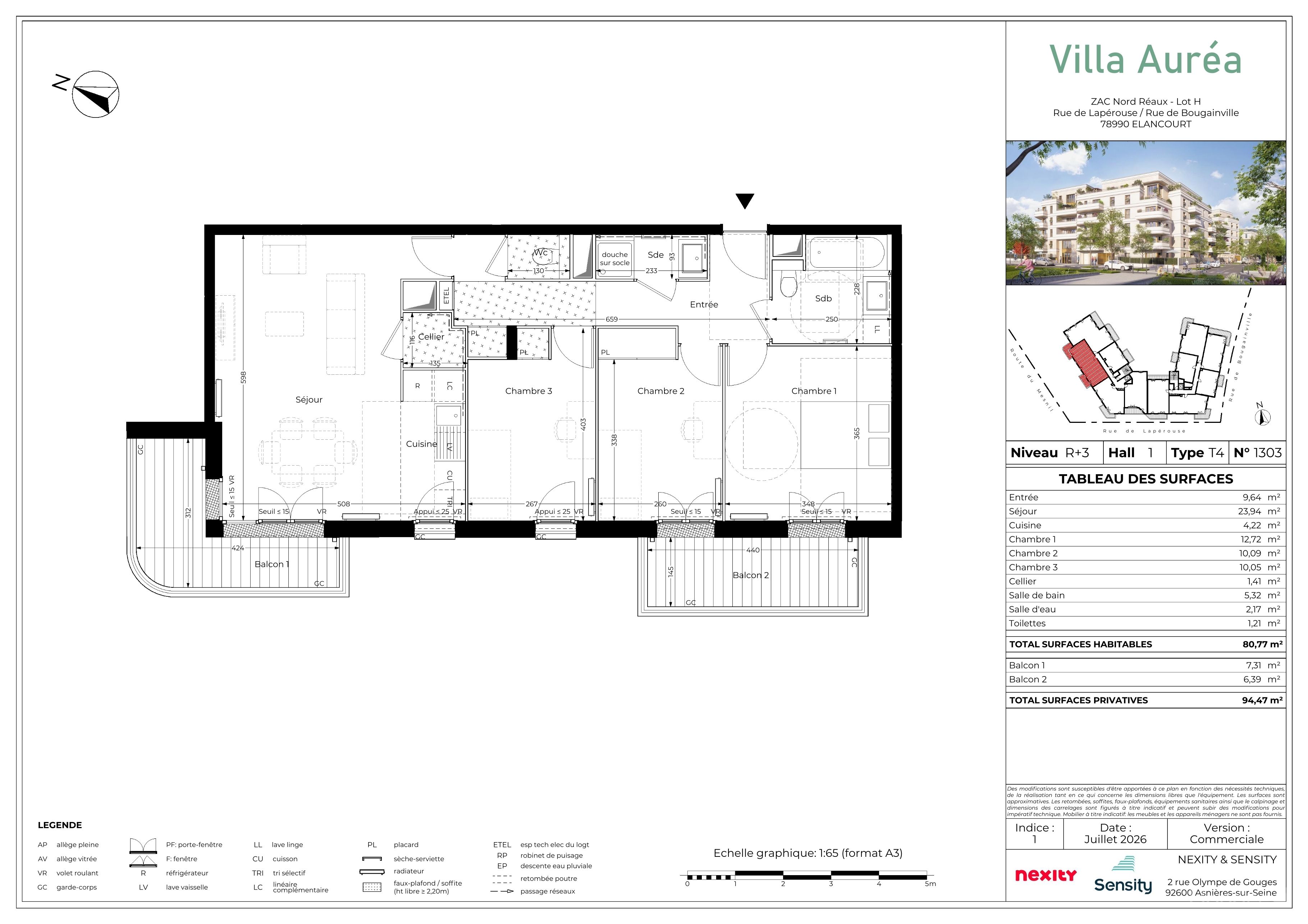 Plan du logement