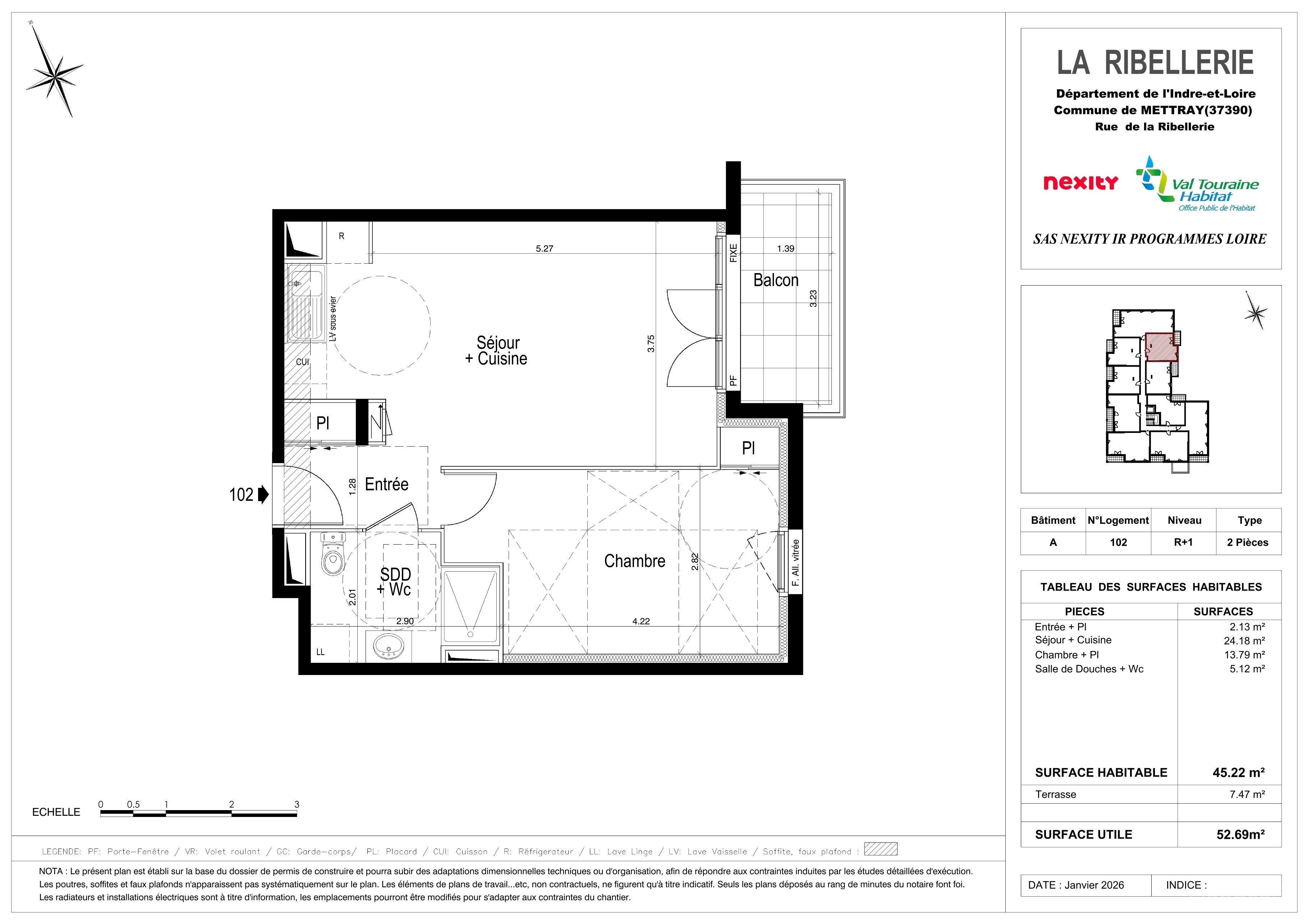 NOUVEAUTE A METTRAY - T2