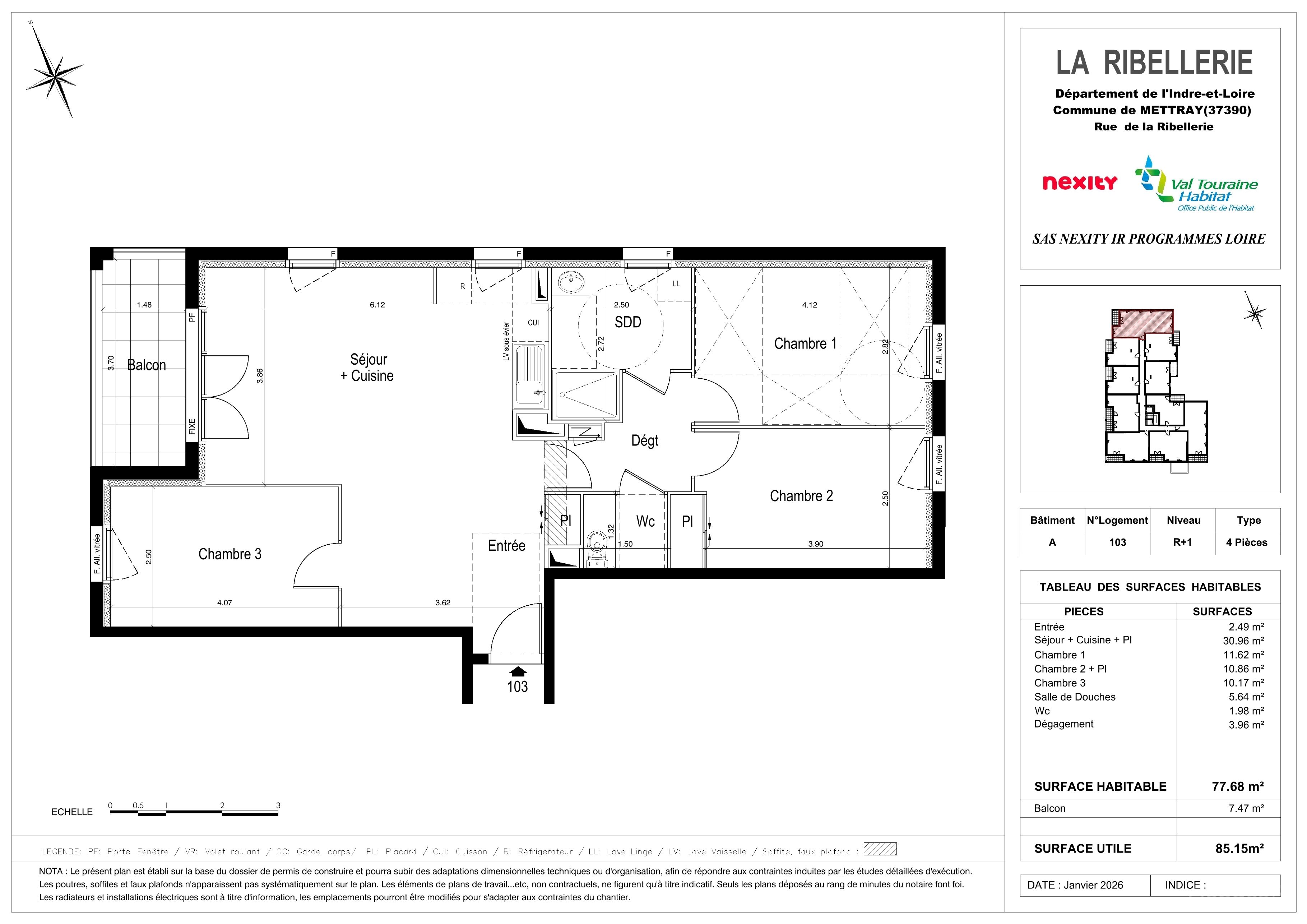 NOUVEAUTE A METTRAY - T4