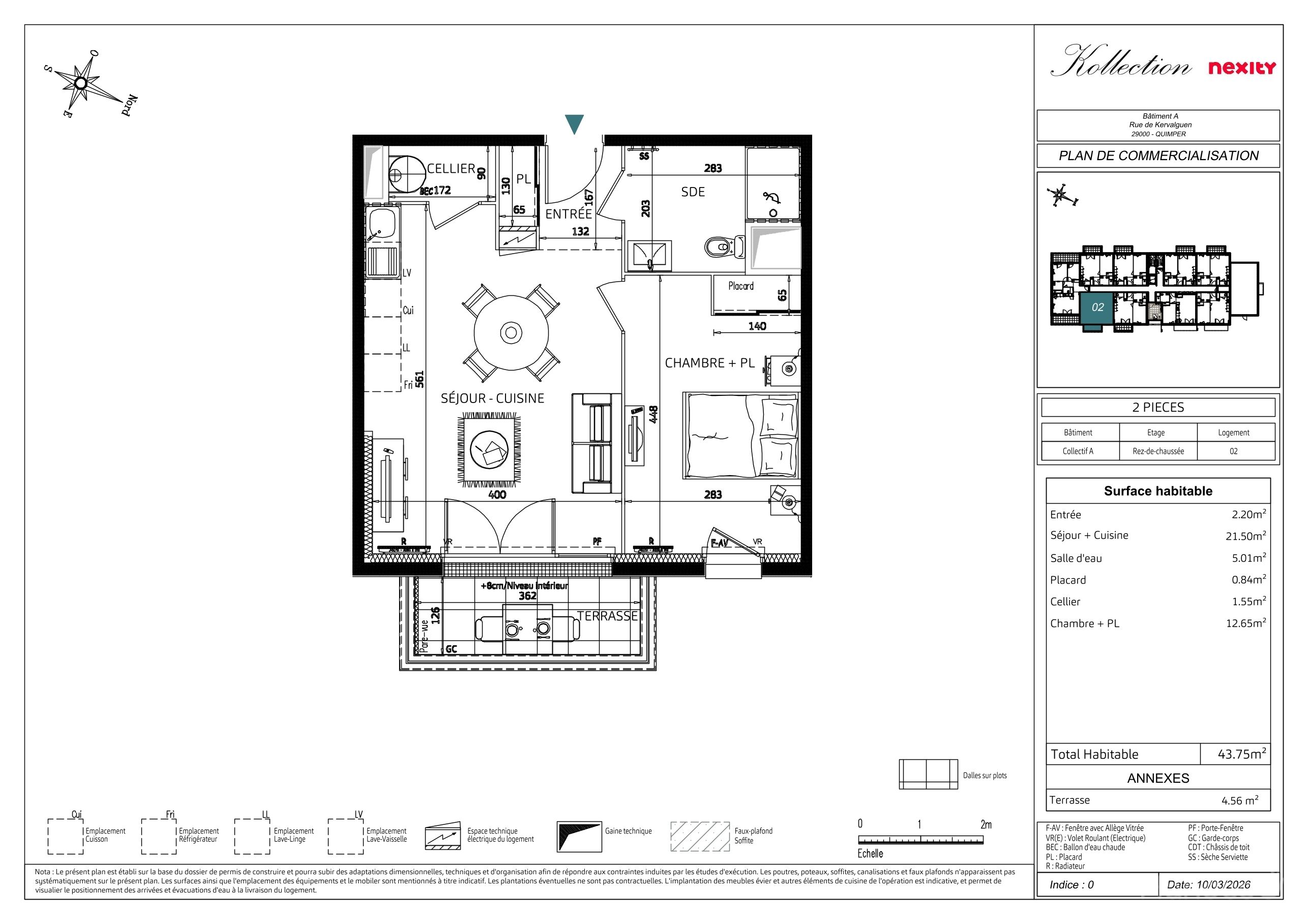 Plan du lot 2